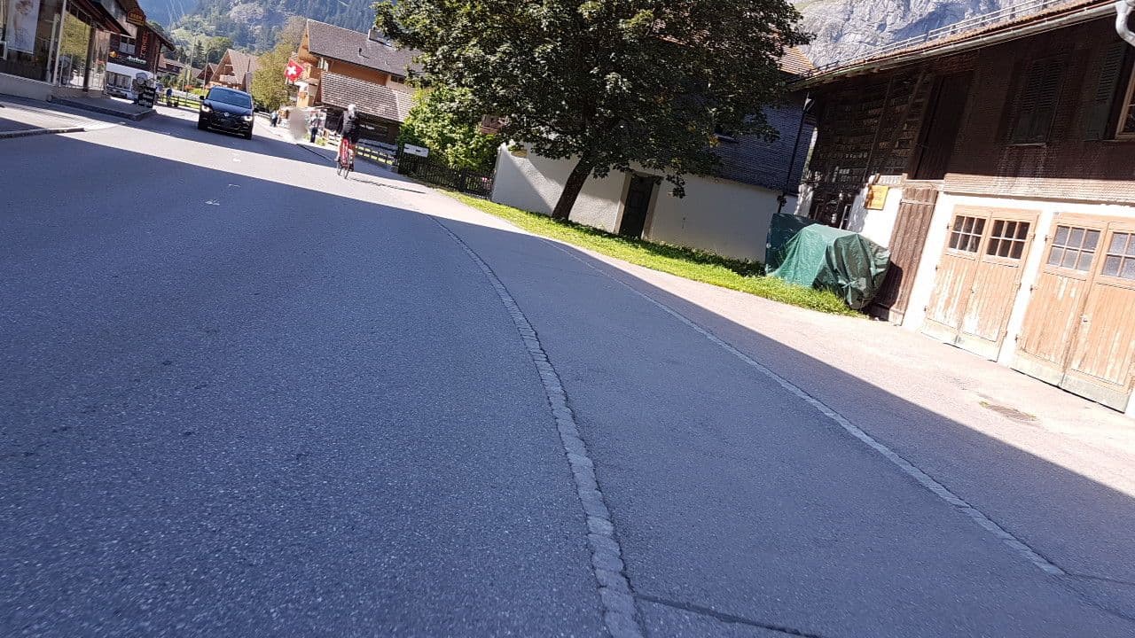Street view near Hotel Alpenblick, Schmid-Ogi Regula, Kandersteg — © trac71 (CC BY-SA · Mapillary)