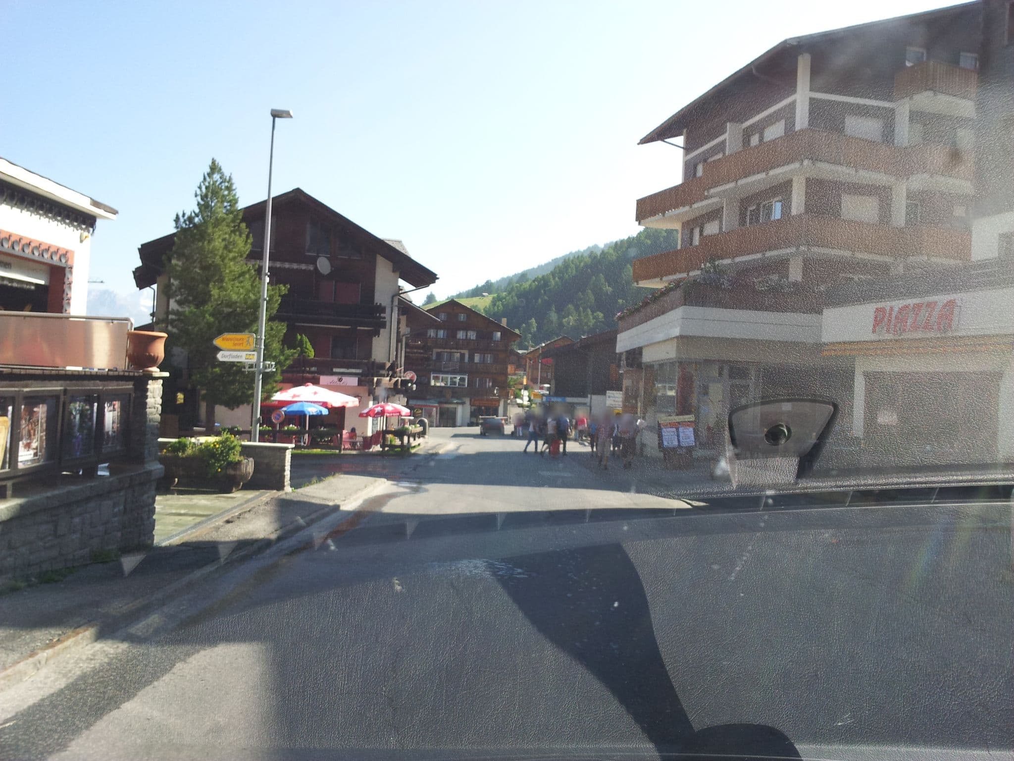 Street view near Pension Abendruh, Grächen — © sp8962de (CC BY-SA · Mapillary)