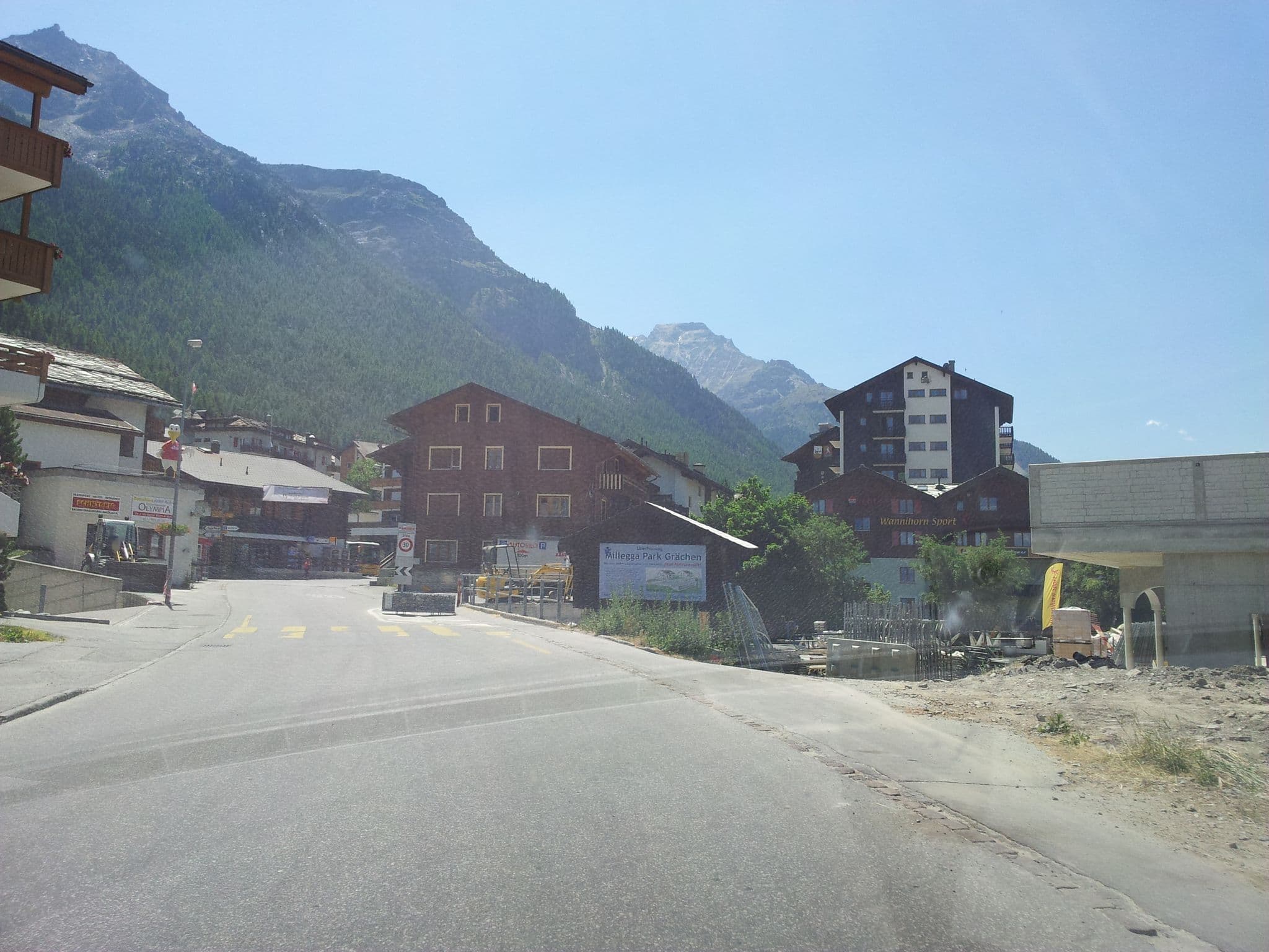 Street view near Matterhorn Valley Appartement Classic, Grächen — © sp8962de (CC BY-SA · Mapillary)