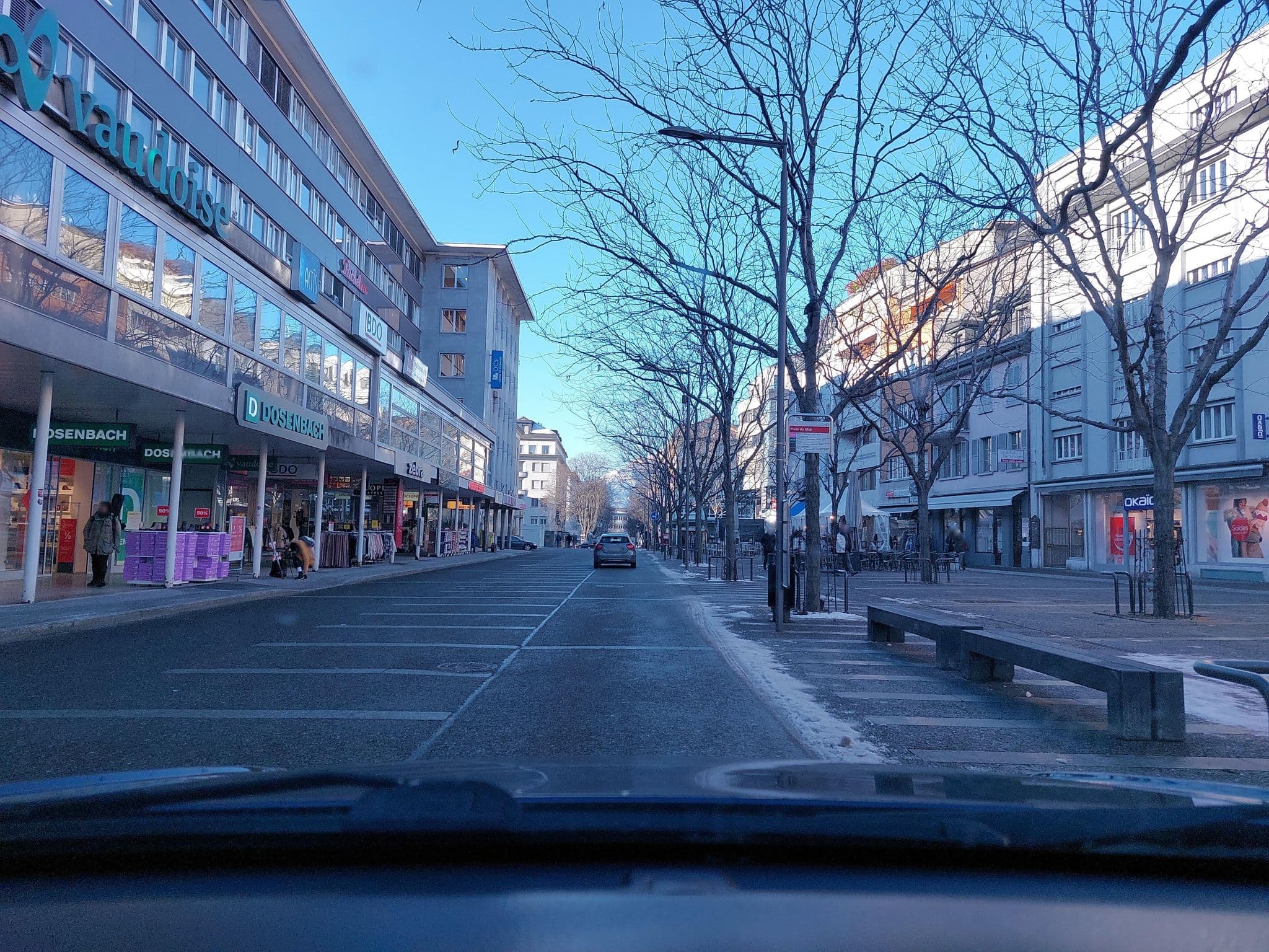 Street view near Hôtel du Midi, Sitten — © Balbenar (CC BY-SA · Mapillary)