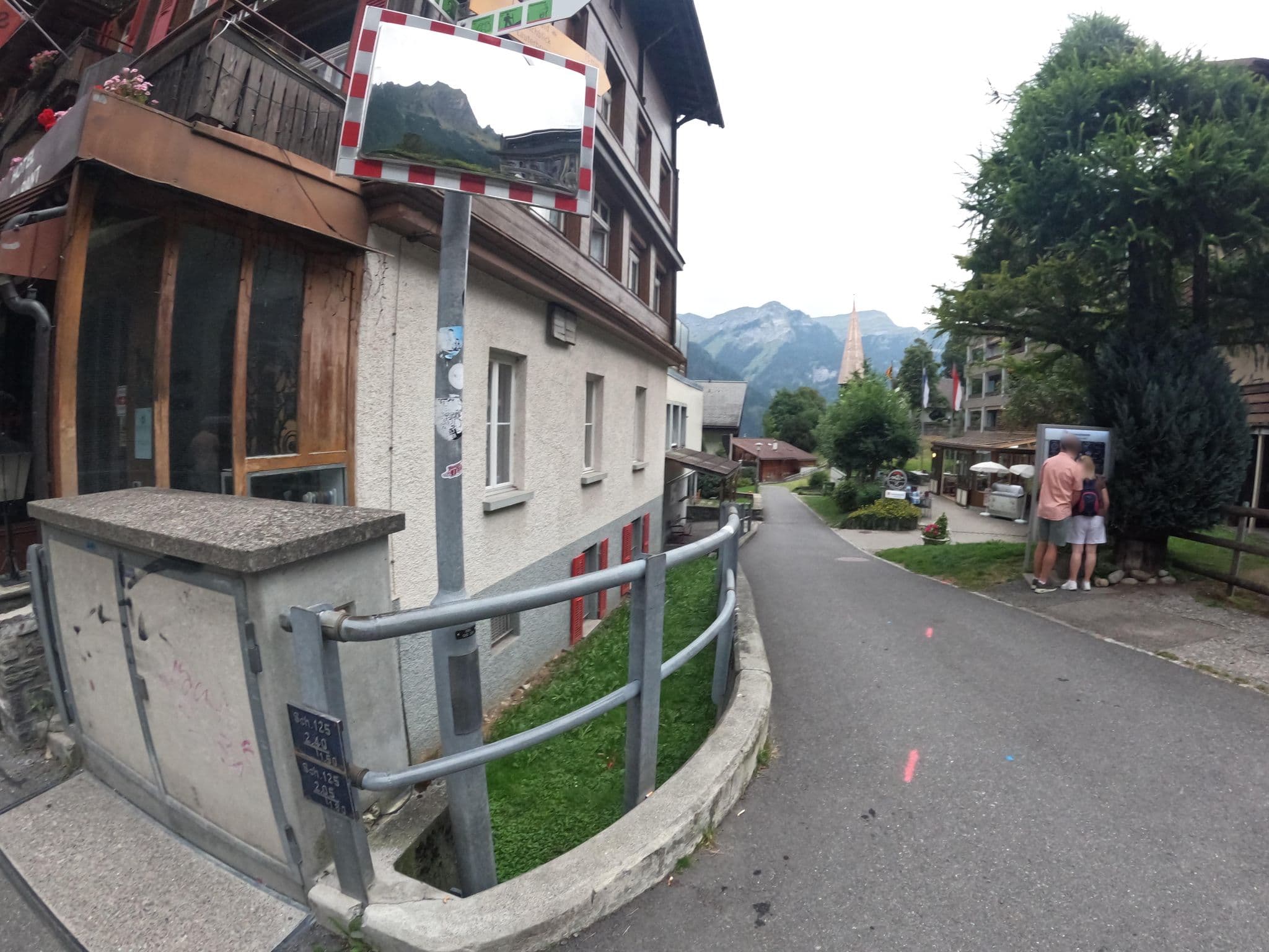 Street view near Hotel Jungfraublick AG, Lauterbrunnen — © vinisa (CC BY-SA · Mapillary)