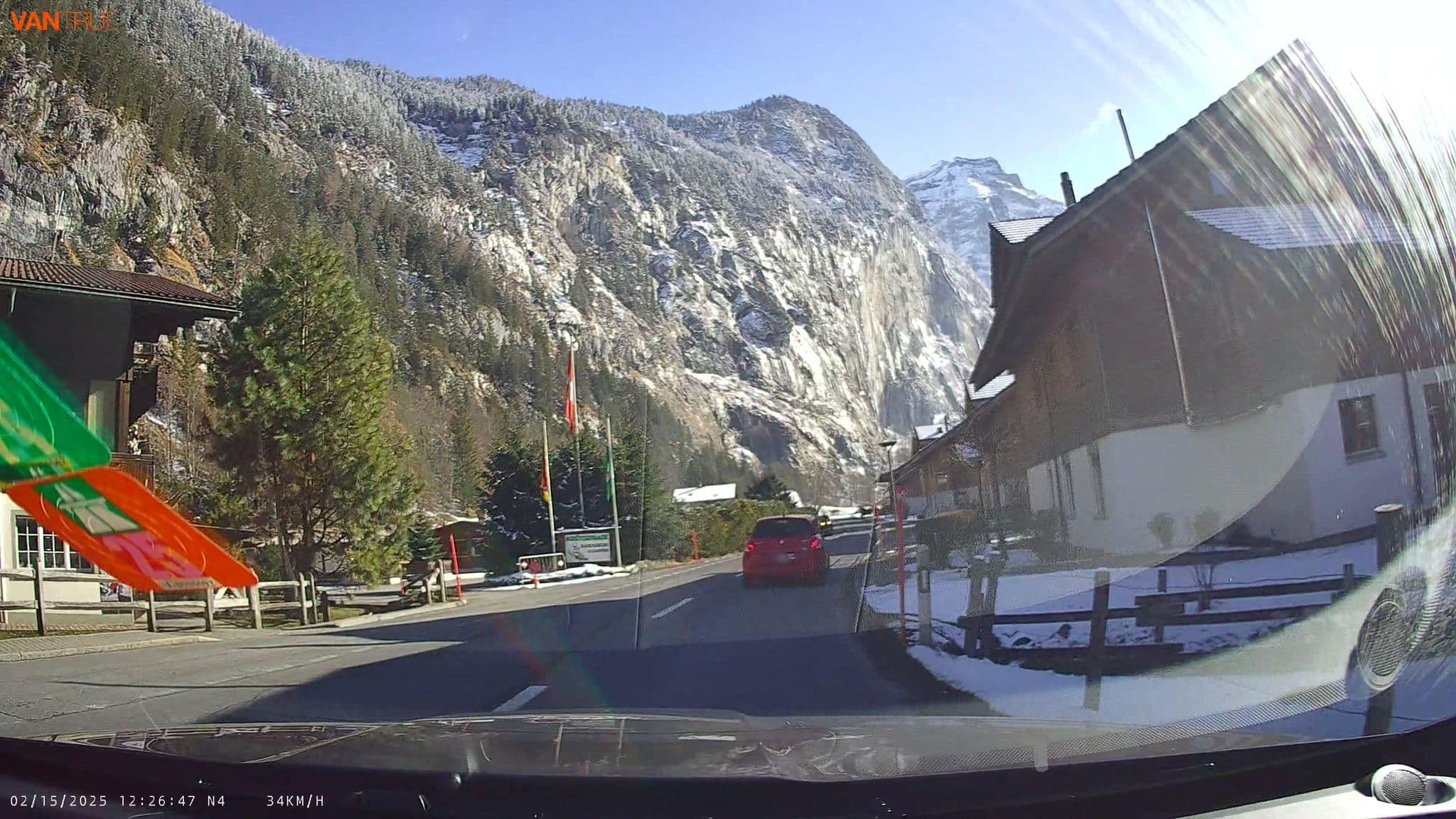 Street view near Hotel Residence Bernerhof, Lauterbrunnen — © fcignat (CC BY-SA · Mapillary)