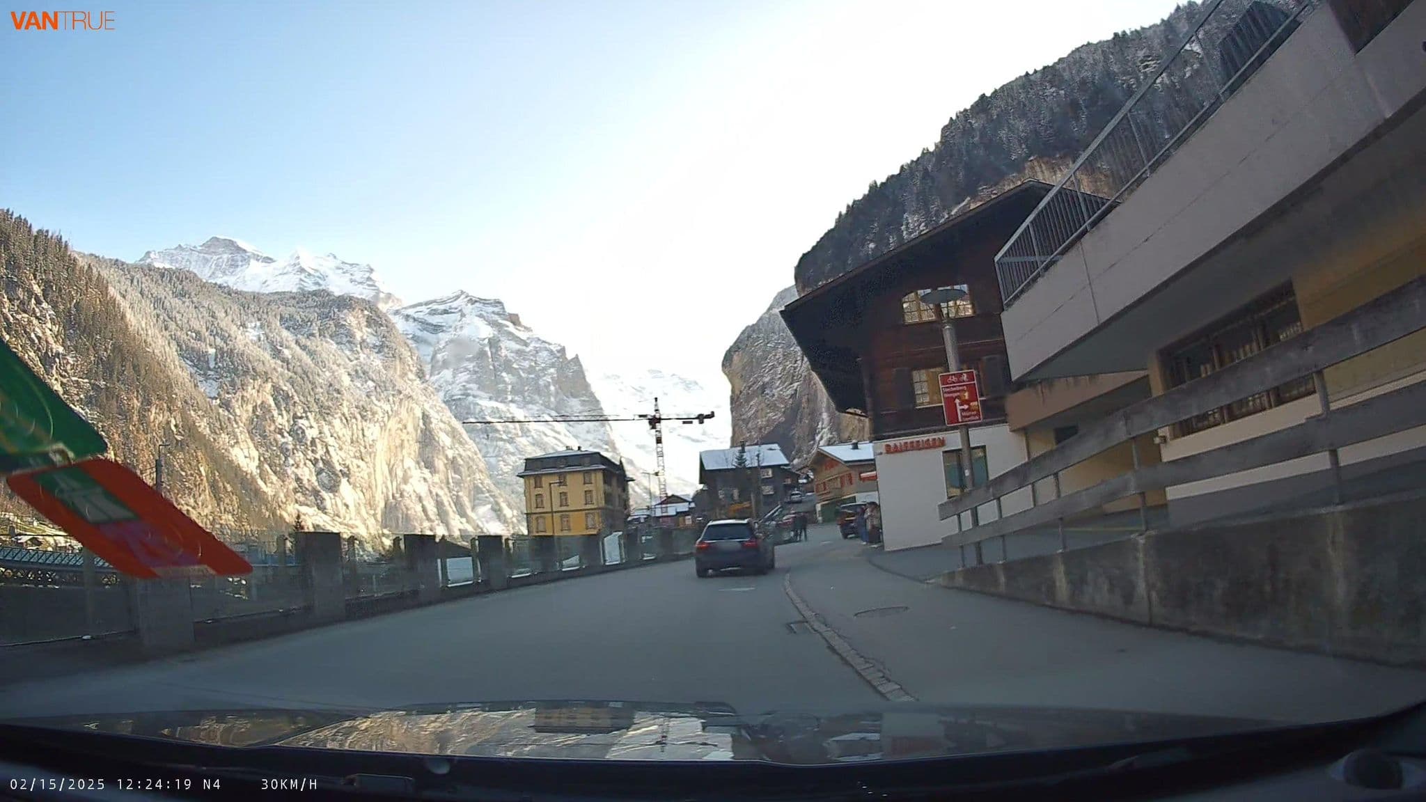 Street view near Hotel Jungfrau Lauterbrunnen AG, Lauterbrunnen — © fcignat (CC BY-SA · Mapillary)