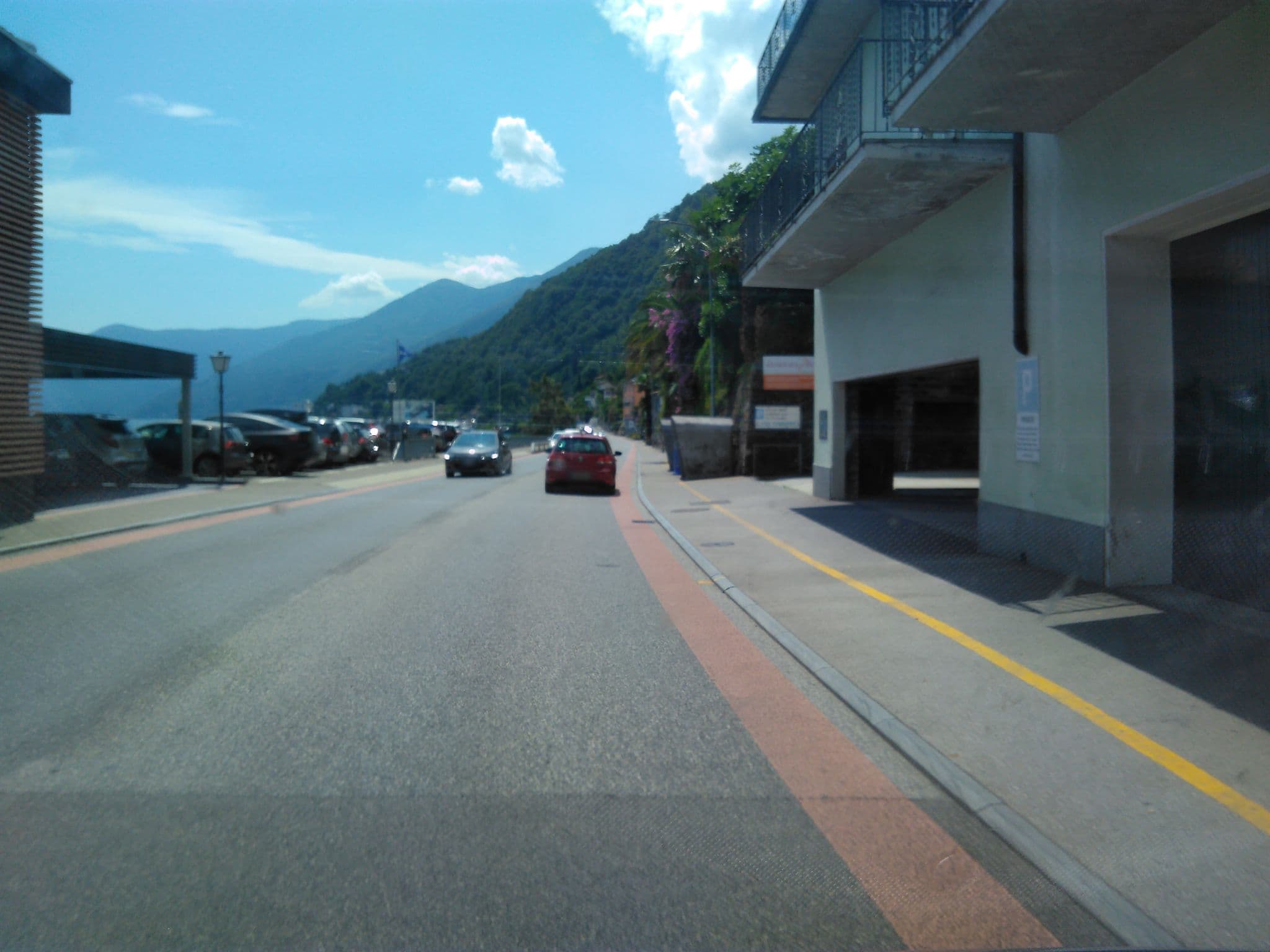 Street view near Pensione Posta Al Lago Porto Ronco, Riviera — © mknight (CC BY-SA · Mapillary)