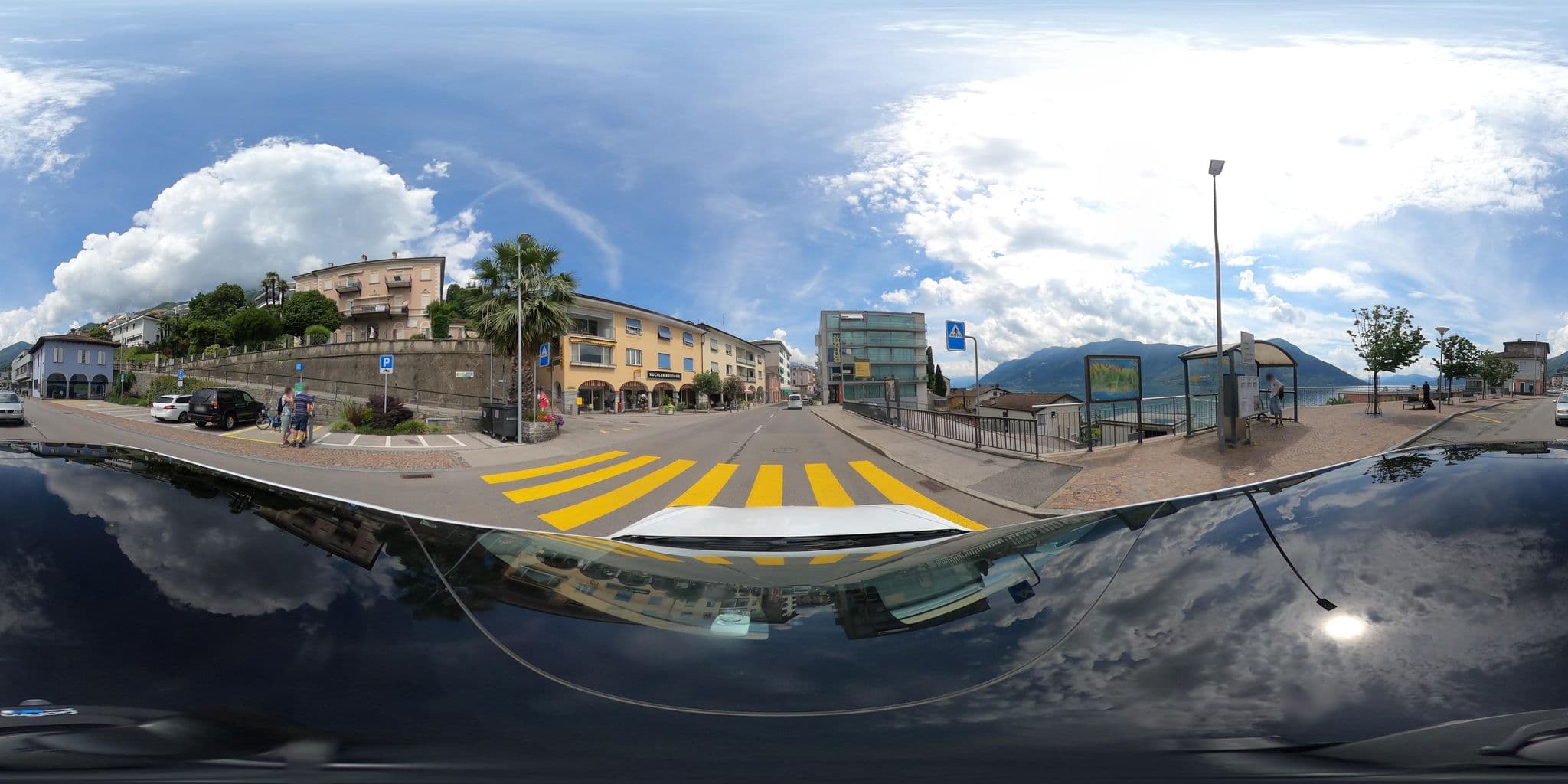 Street view near Verbanella, Brissago — © peterleth (CC BY-SA · Mapillary)