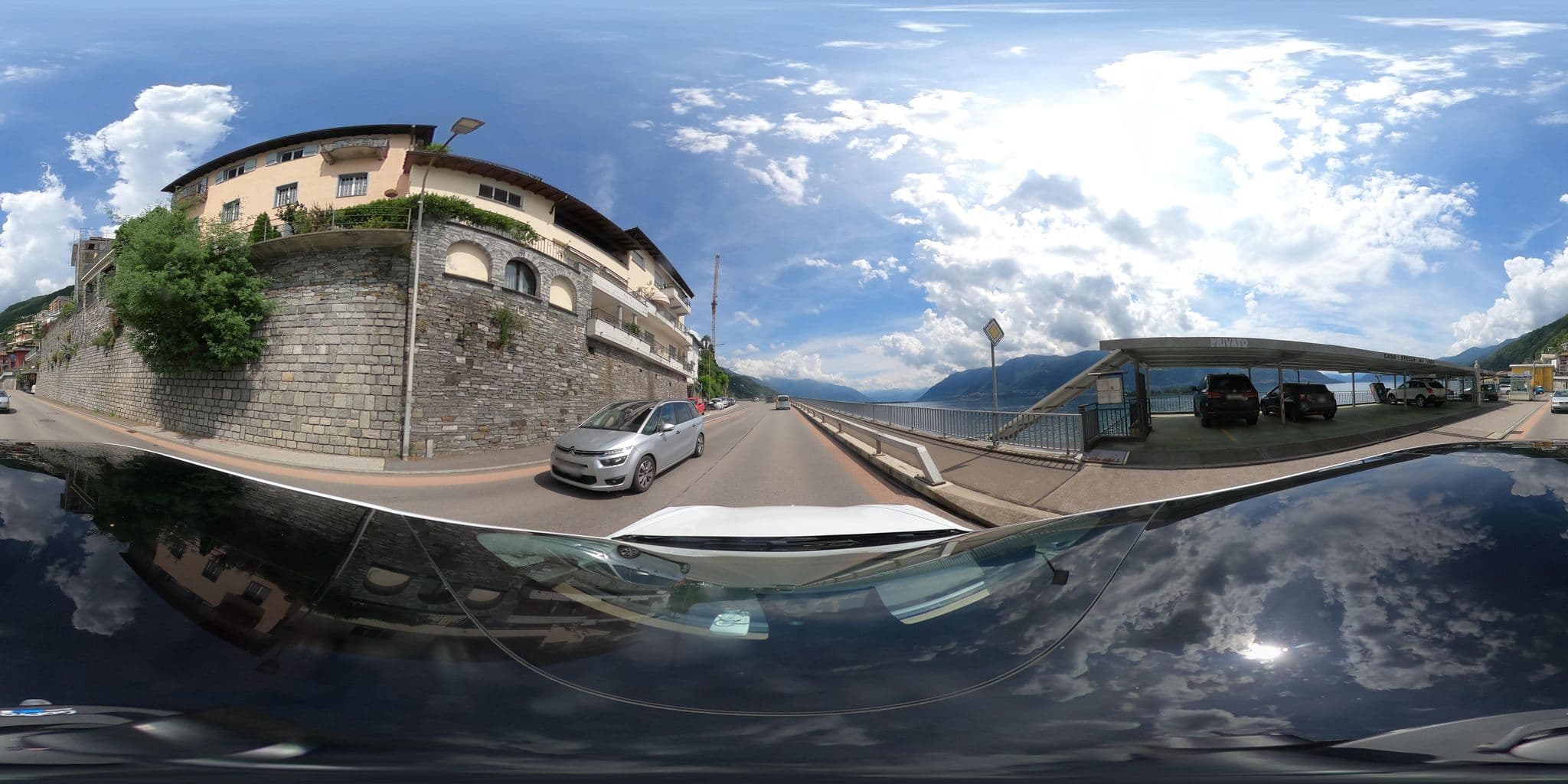 Street view near Casa Conti al Lago, Riviera — © peterleth (CC BY-SA · Mapillary)