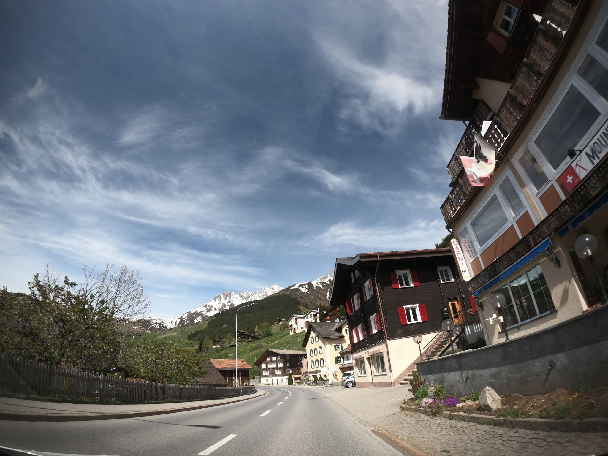 Street view near Casa Milar, Disentis — © canadarunner (CC BY-SA · Mapillary)