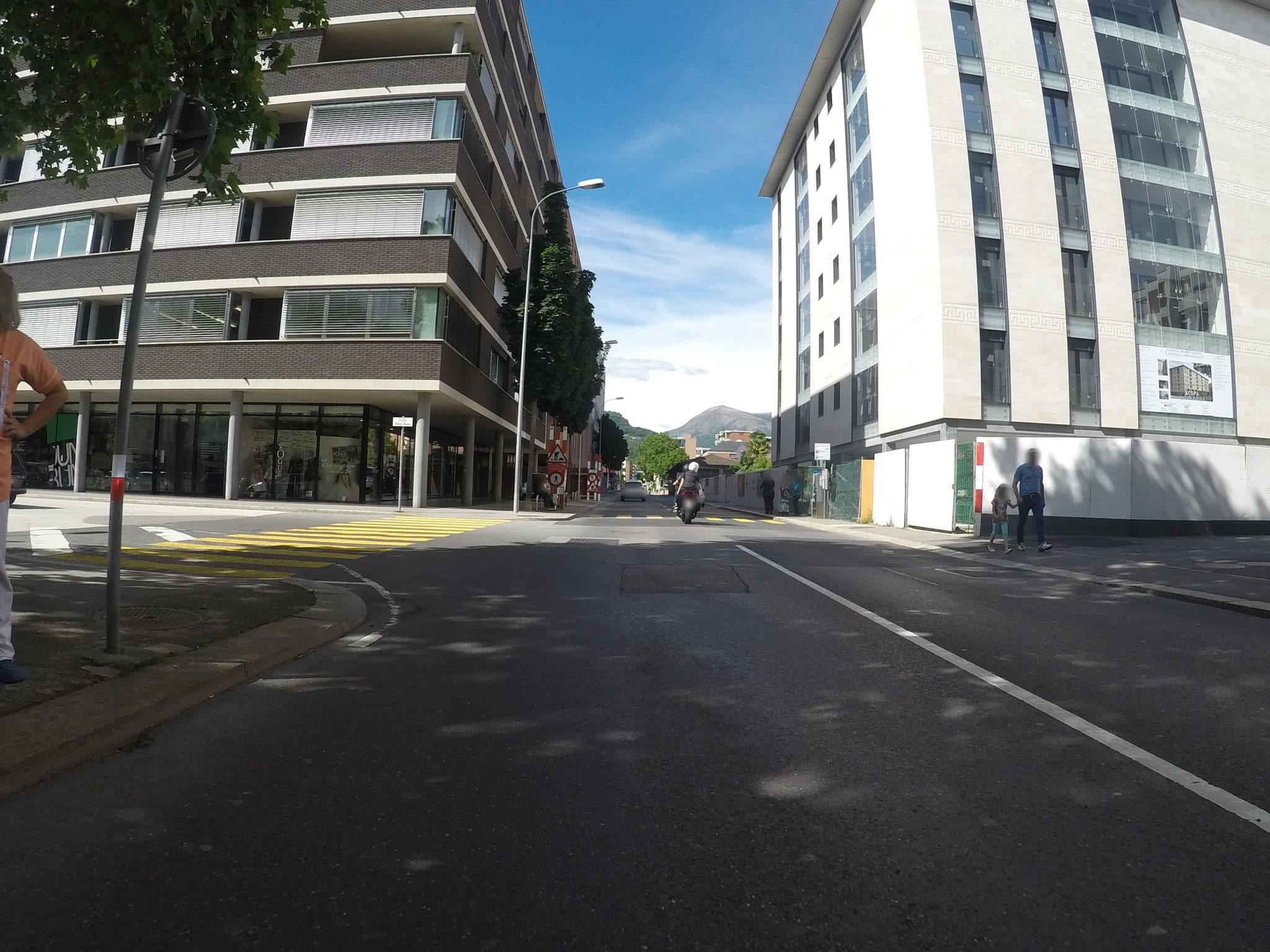 Street view near Hotel City Lugano, Lugano — © chrisbeddow (CC BY-SA · Mapillary)