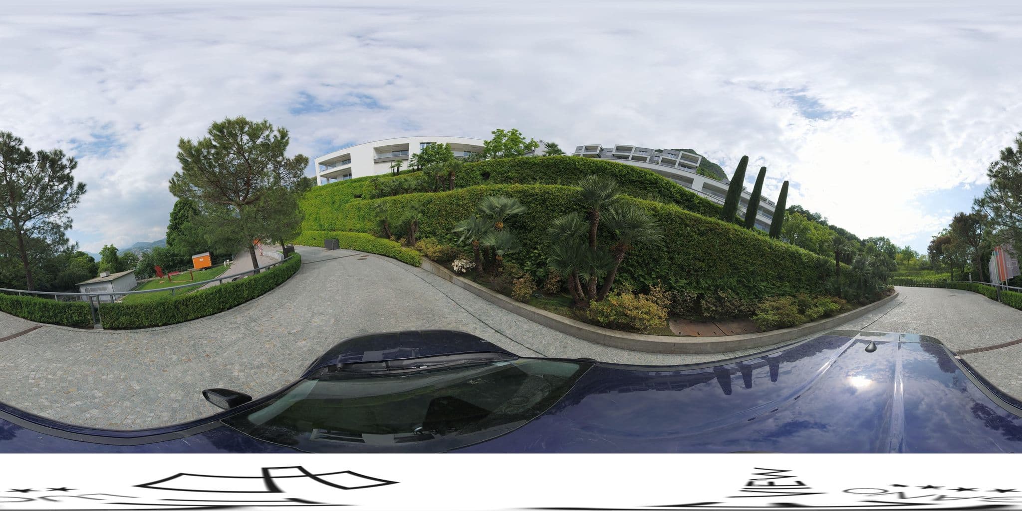 Street view near THE VIEW Lugano, Sorengo — © federicodebetto (CC BY-SA · Mapillary)