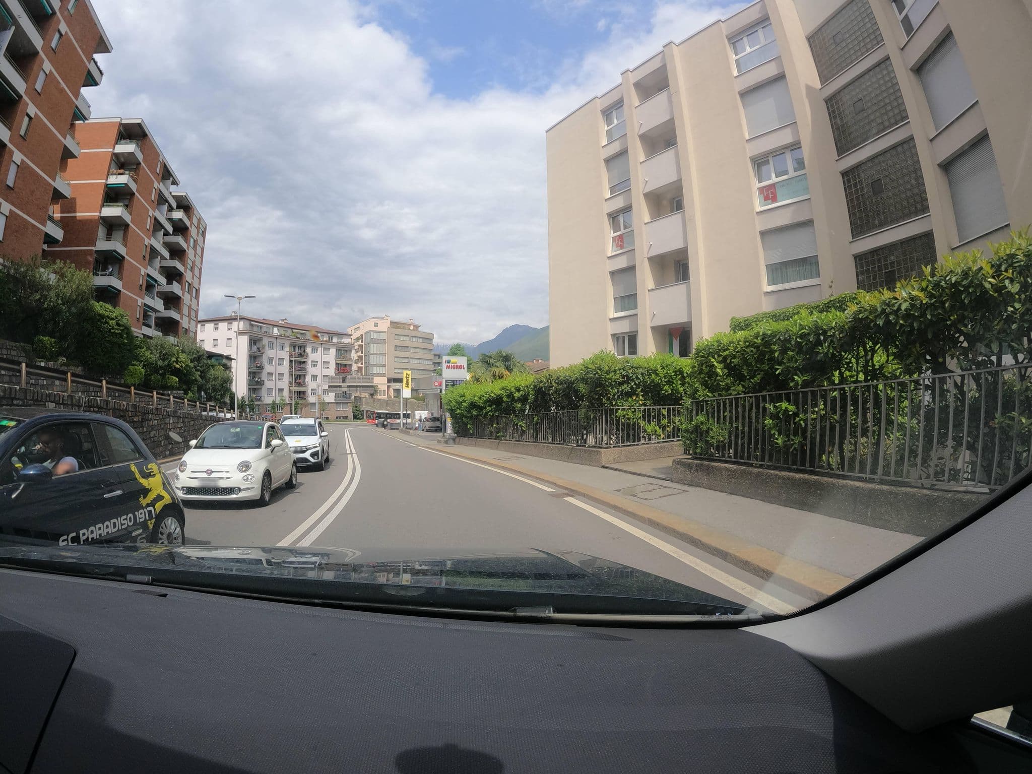 Street view near Imperial Of Lugano, Massagno — © borovac (CC BY-SA · Mapillary)
