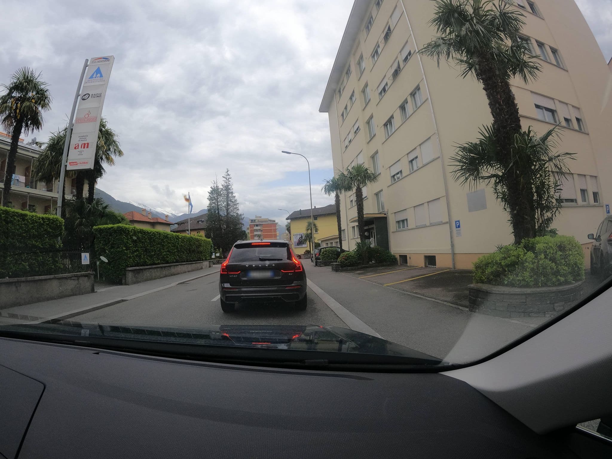 Street view near Jugendherberge Lugano, Locarno — © borovac (CC BY-SA · Mapillary)