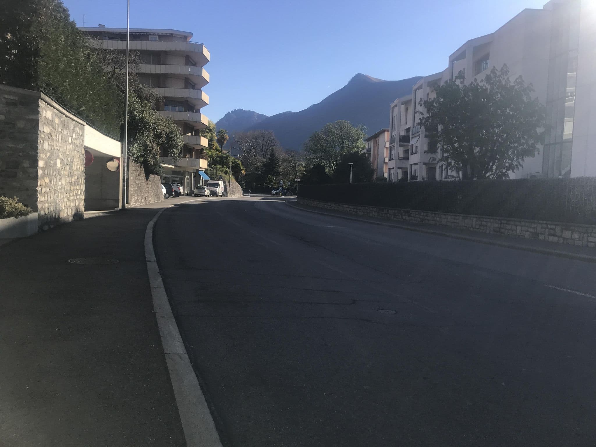 Street view near Parco Maraini Hotel Lugano, Massagno — © miguel_andrade (CC BY-SA · Mapillary)