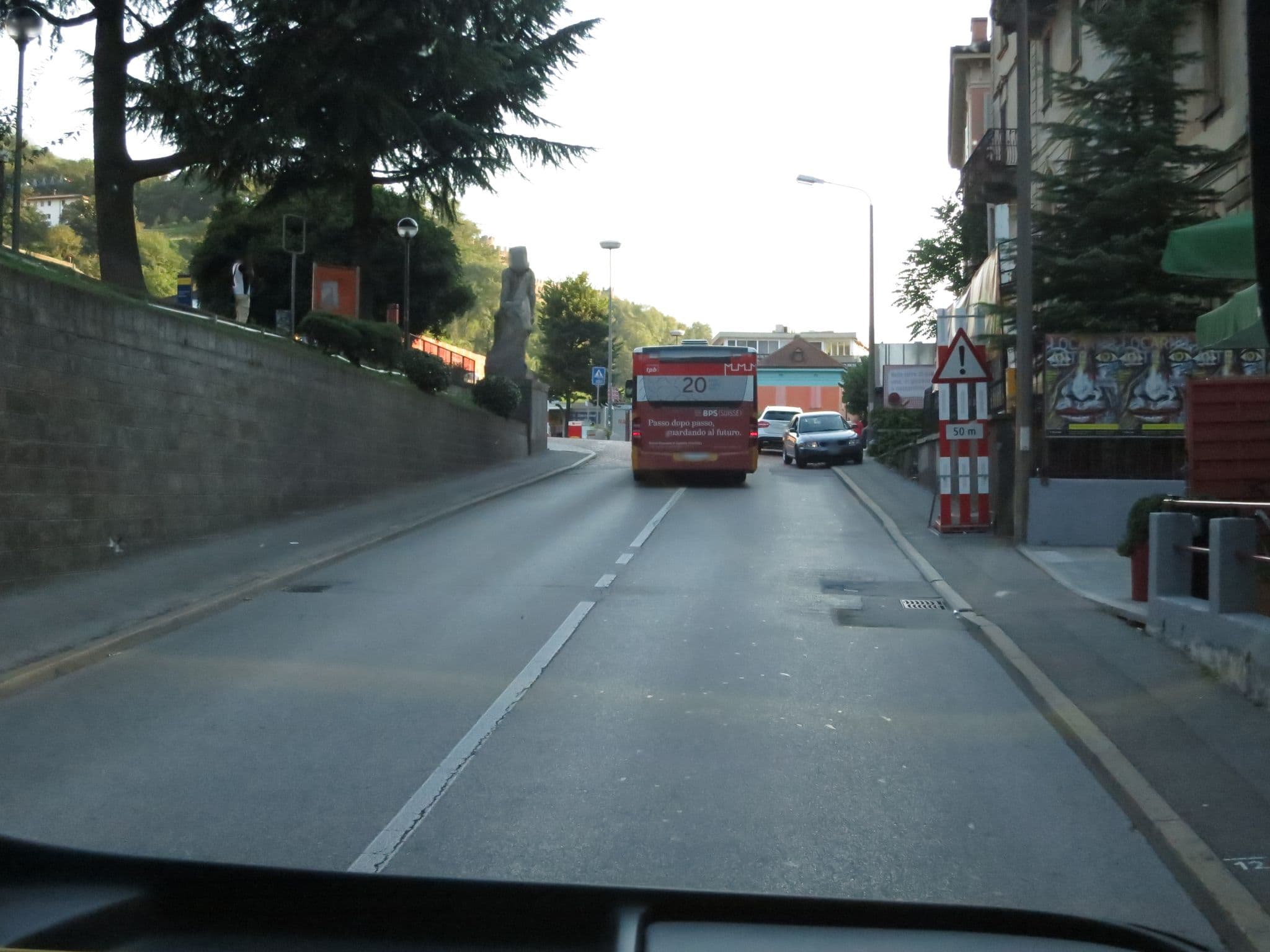 Street view near Albergo-Ristorante Metropoli, Bellinzona — © lto (CC BY-SA · Mapillary)