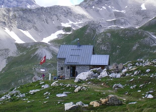 Cufercalhütte (via Wikimedia Commons, CC BY-SA 3.0)