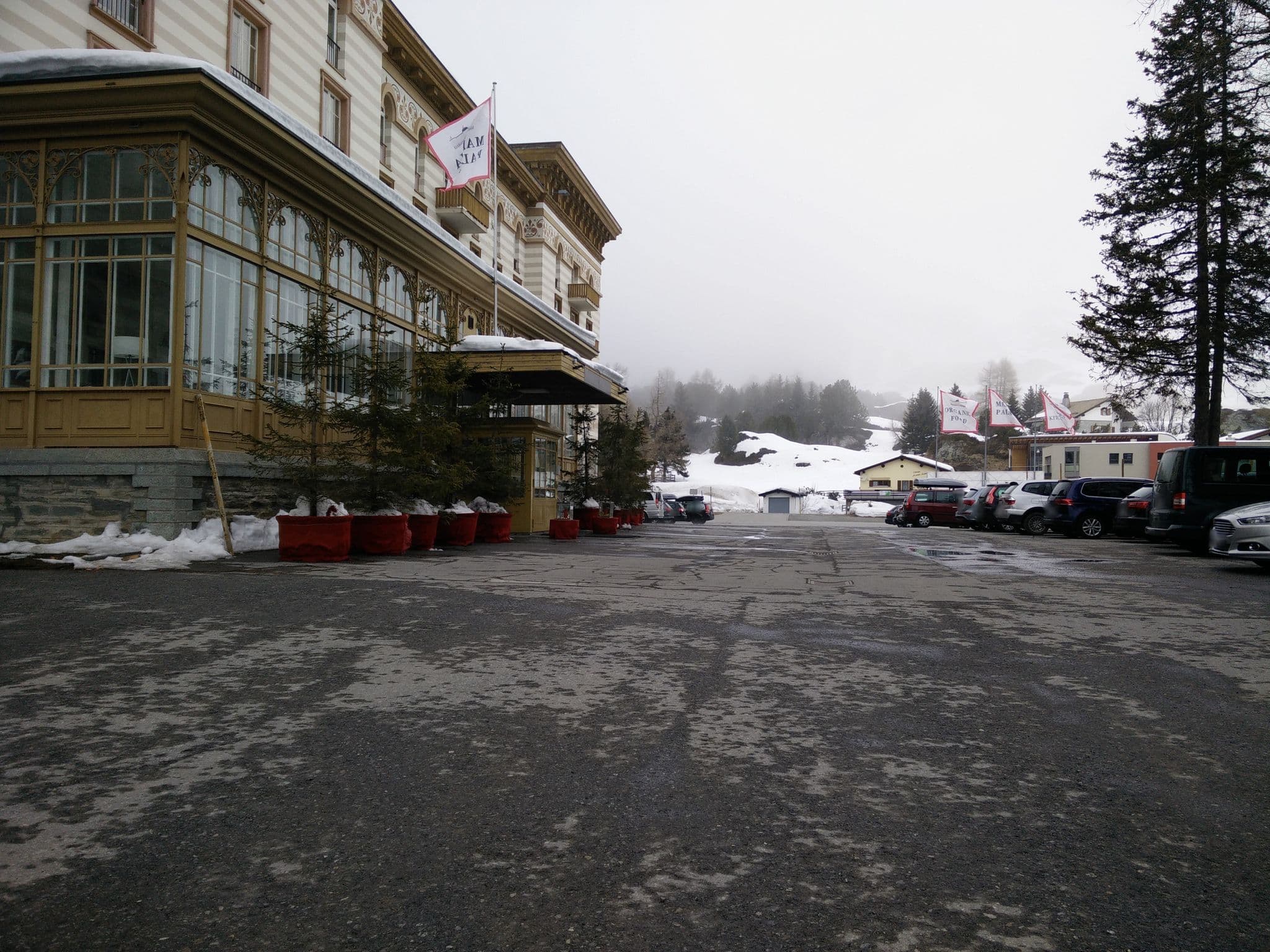 Street view near Maloja Palace Suites CO2-Neutral, St. Moritz — © eliasp (CC BY-SA · Mapillary)