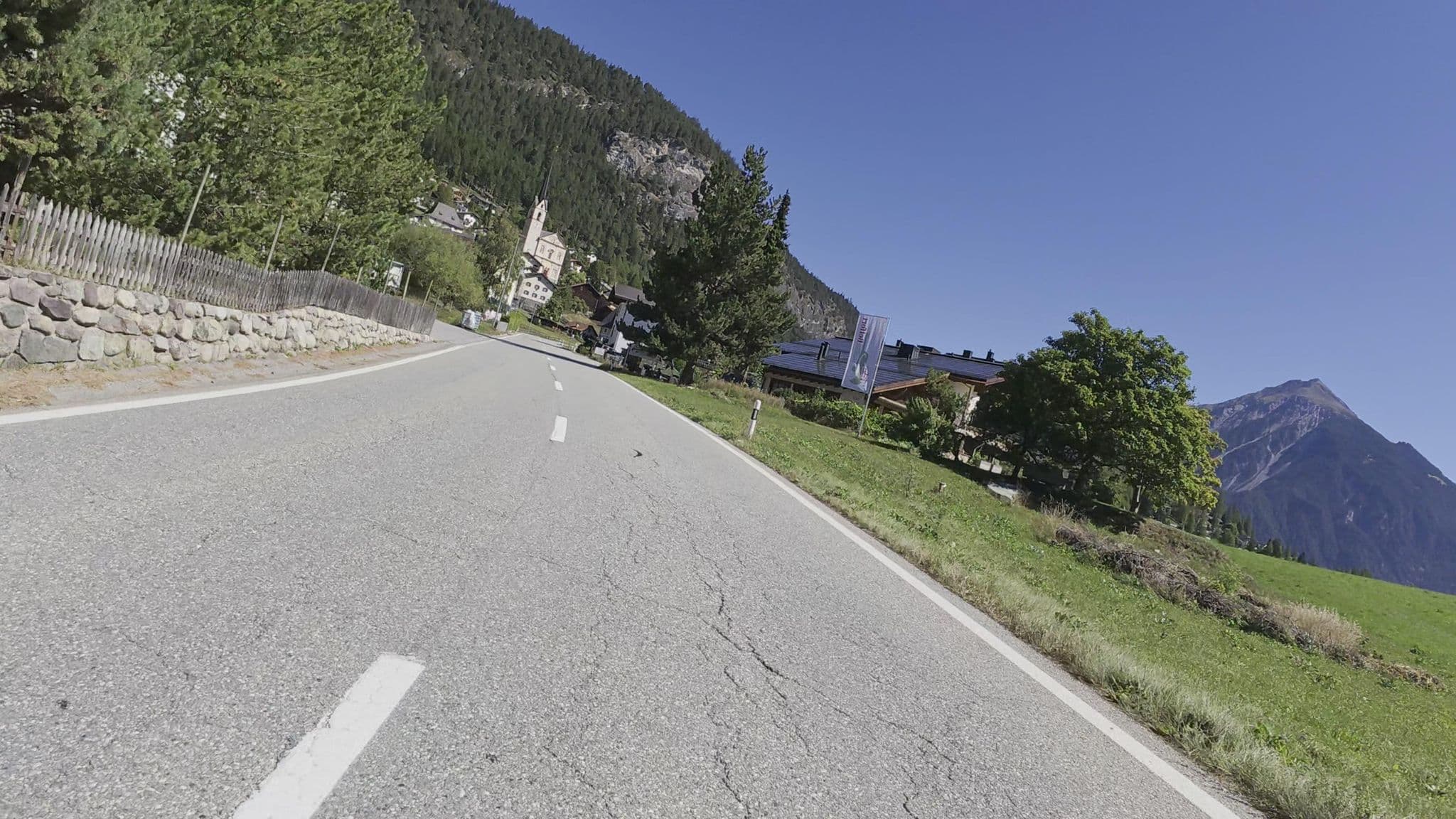 Street view near B&B by Silvia Wessely und Andreas Machler, Lenzerheide — © Guzzi_Franze (CC BY-SA · Mapillary)