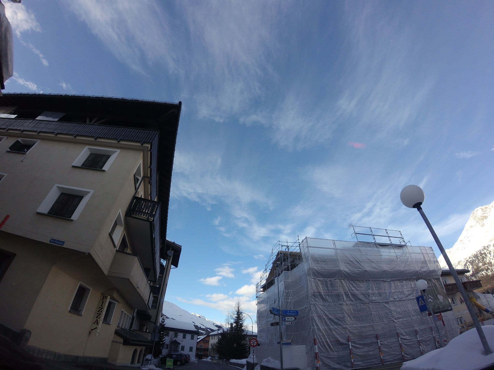 Street view near Chiesa da la Posta, St. Moritz — © czadzik (CC BY-SA · Mapillary)