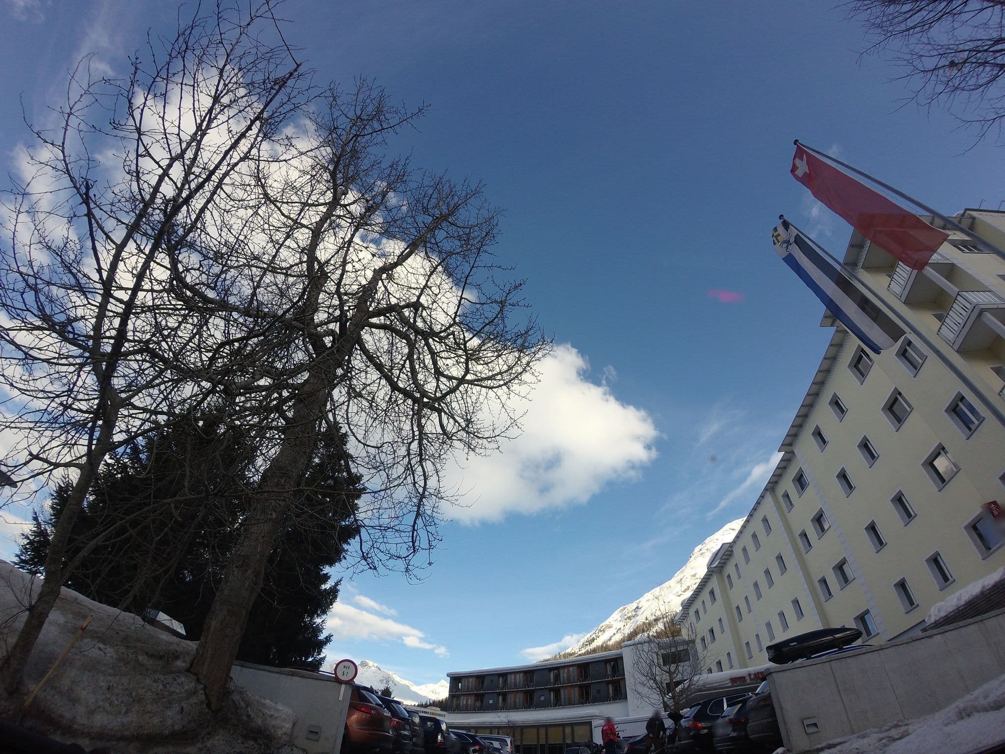 Street view near Genossenschaft Laudinella, St. Moritz — © czadzik (CC BY-SA · Mapillary)