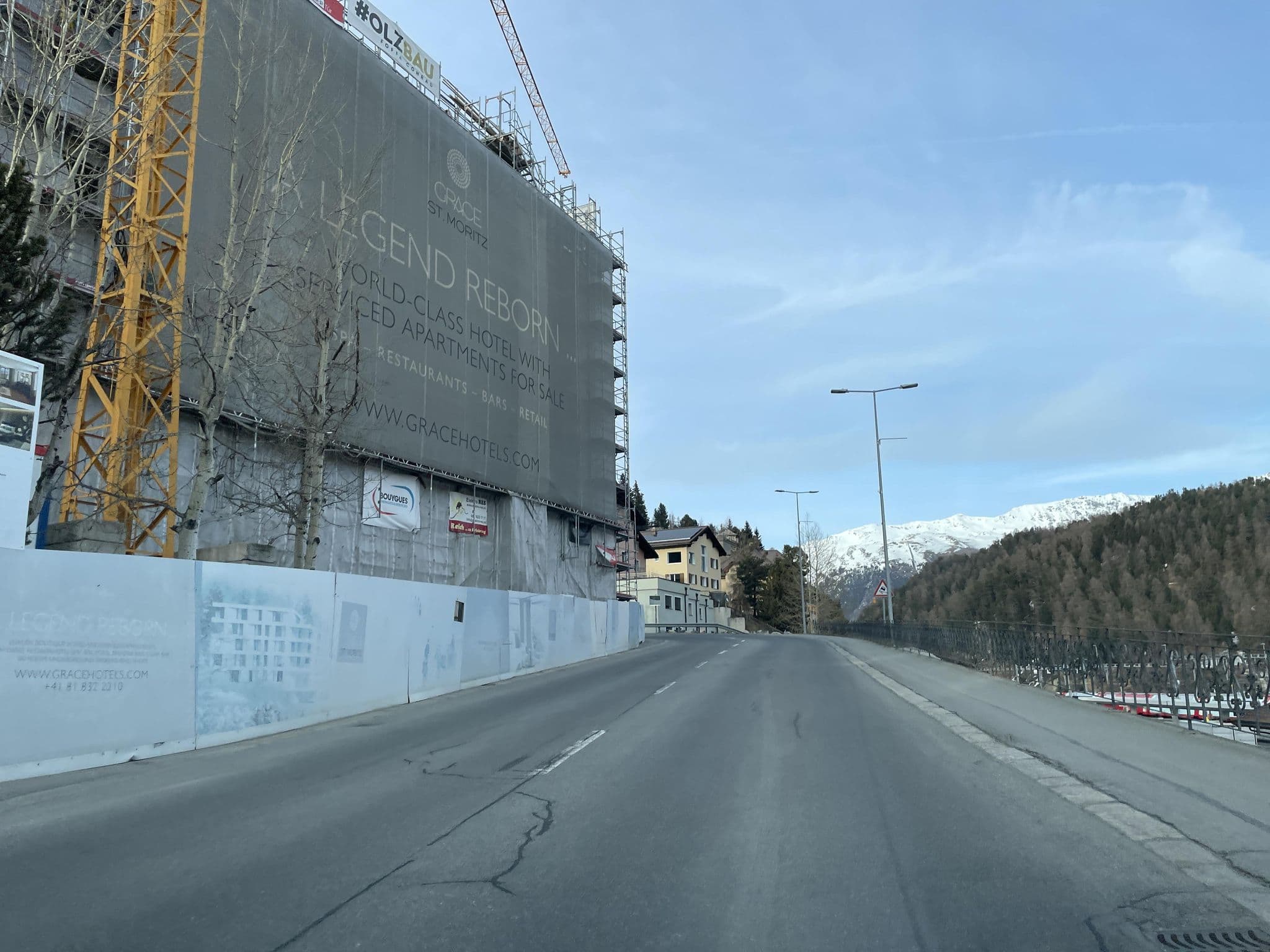 Street view near Hotel La Margna, St. Moritz, St. Moritz — © u001 (CC BY-SA · Mapillary)
