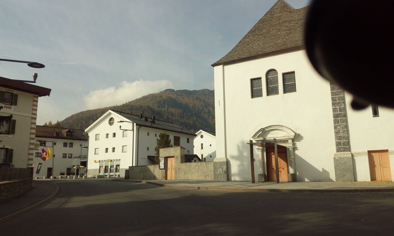 Street view near Hotel Crasta Mora, Samedan — © selfishseahorse (CC BY-SA · Mapillary)