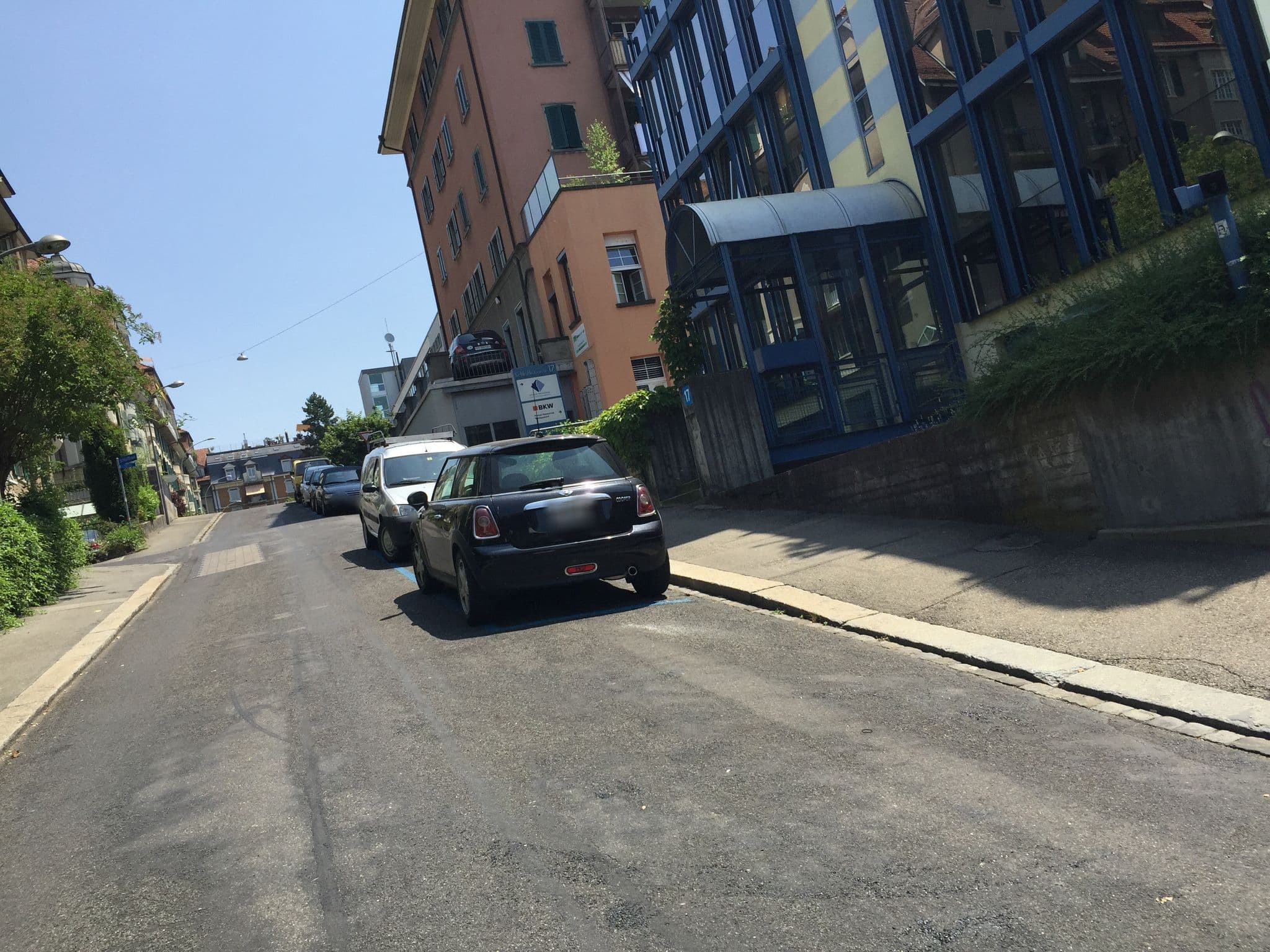 Street view near Caisse de Pension bernoise, Bern — © trac71 (CC BY-SA · Mapillary)