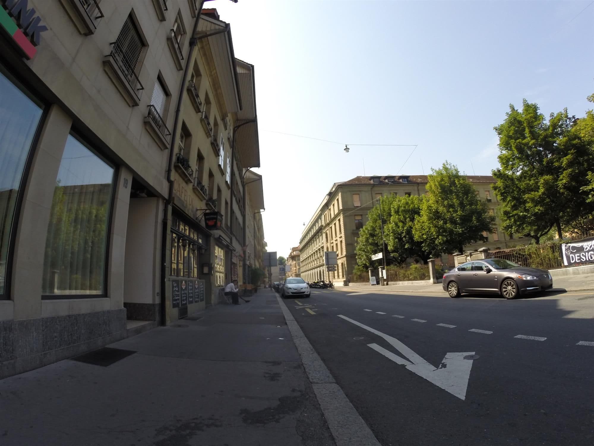 Street view near Bed In BERN Hostel, Bern — © ahzf (CC BY-SA · Mapillary)