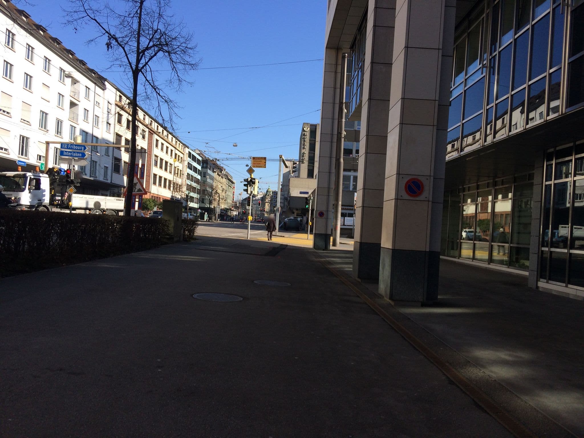Street view near B&B Am Pavillon, Bern — © habi (CC BY-SA · Mapillary)