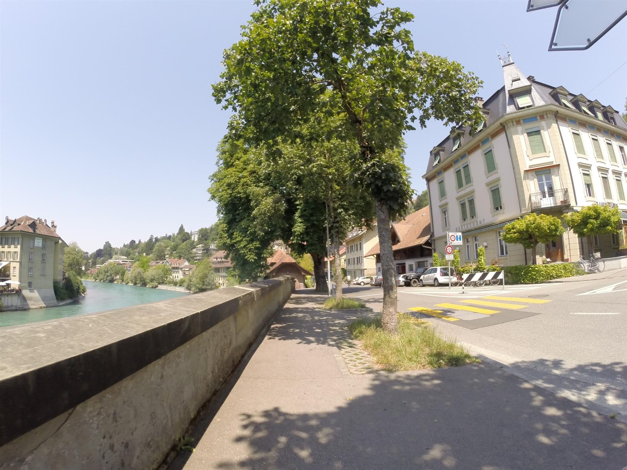 Street view near Hotel Landhaus, Bern — © ahzf (CC BY-SA · Mapillary)