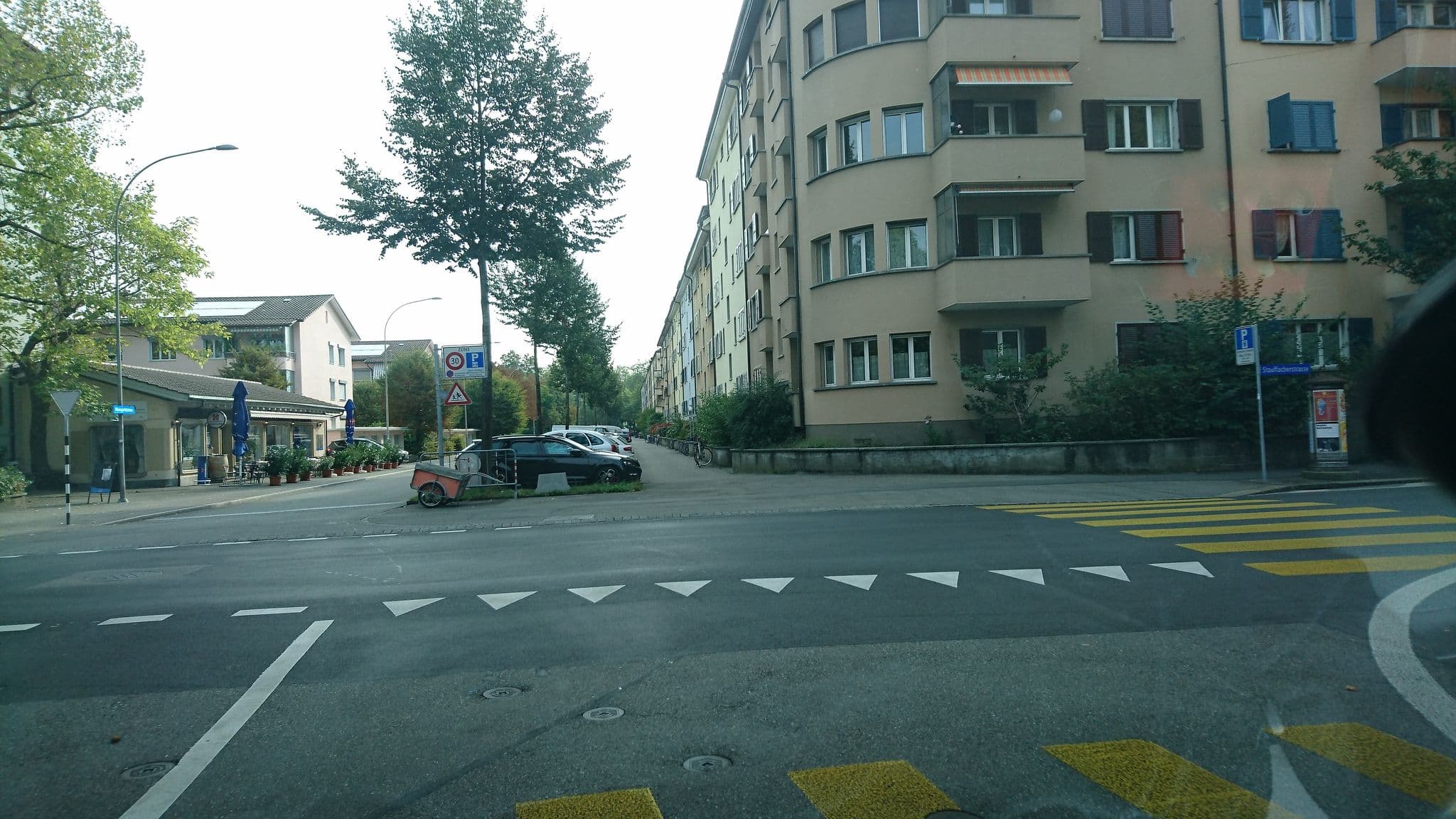 Street view near Pension Hiltbrand, Bern — © bloodhound99 (CC BY-SA · Mapillary)