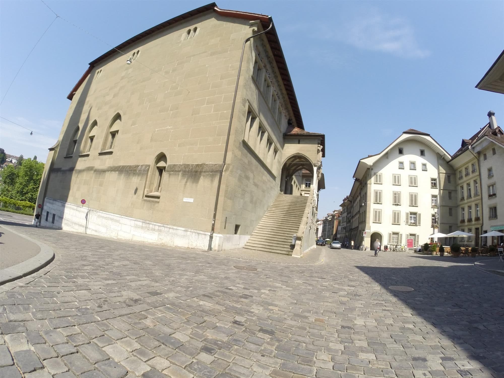 Street view near Chambre de commerce bernoise, Bern — © ahzf (CC BY-SA · Mapillary)