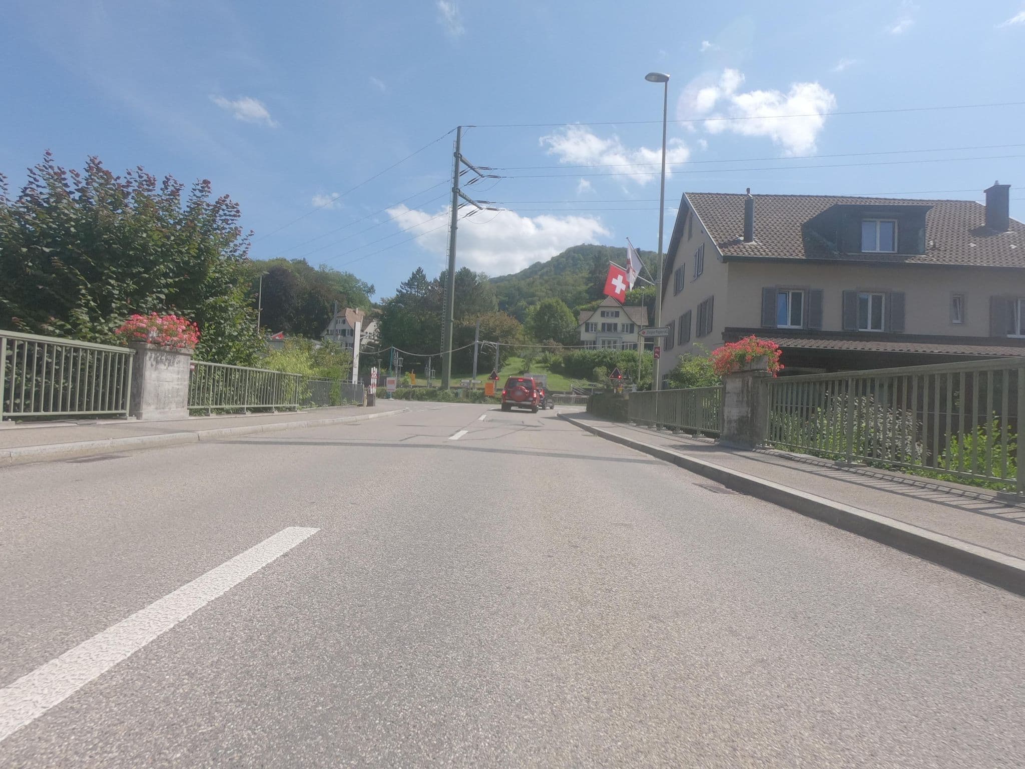 Street view near Luber's Bed & Breakfast, Grellingen — © flux (CC BY-SA · Mapillary)