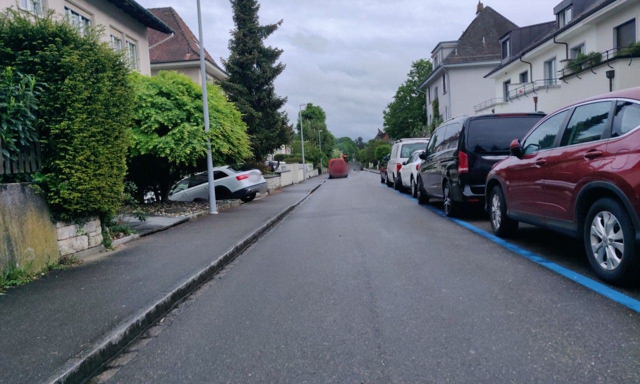 Street view near Bed & Breakfast Chez Olivia et Pascal, Riehen — © kto (CC BY-SA · Mapillary)