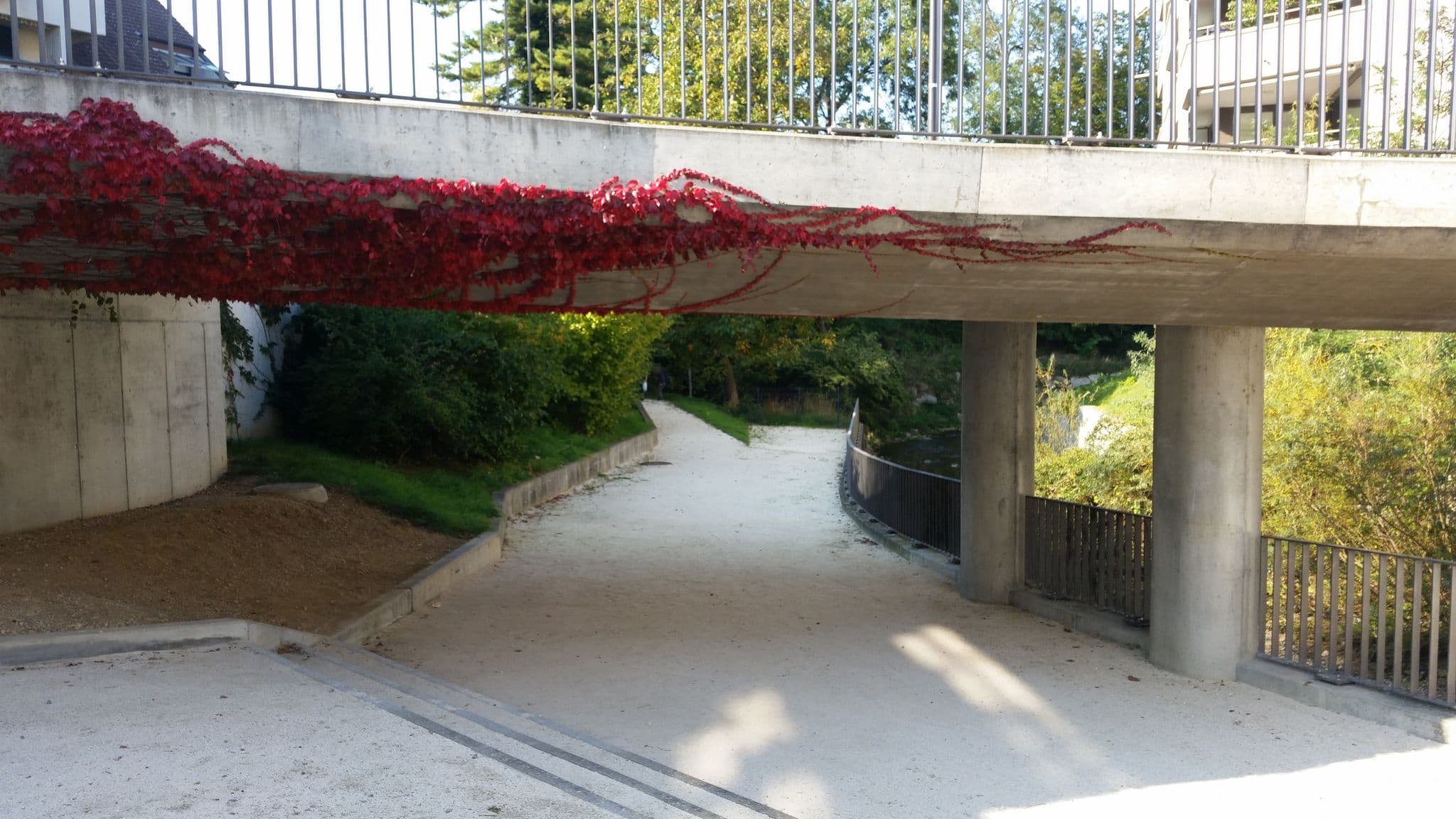 Street view near Hotel im Schlosspark Binningen, Binningen — © johsin18 (CC BY-SA · Mapillary)