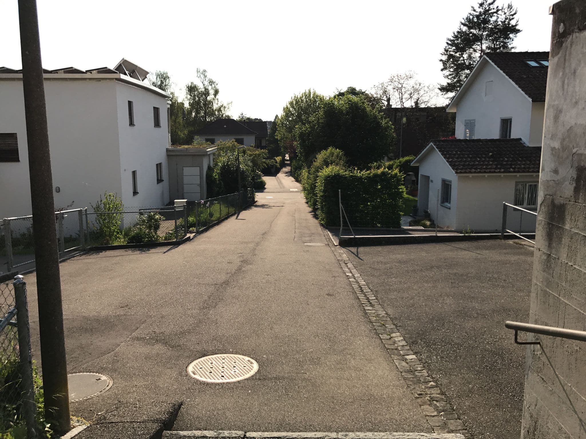 Street view near B&B Am Schellenberg, Riehen — © miguel_andrade (CC BY-SA · Mapillary)