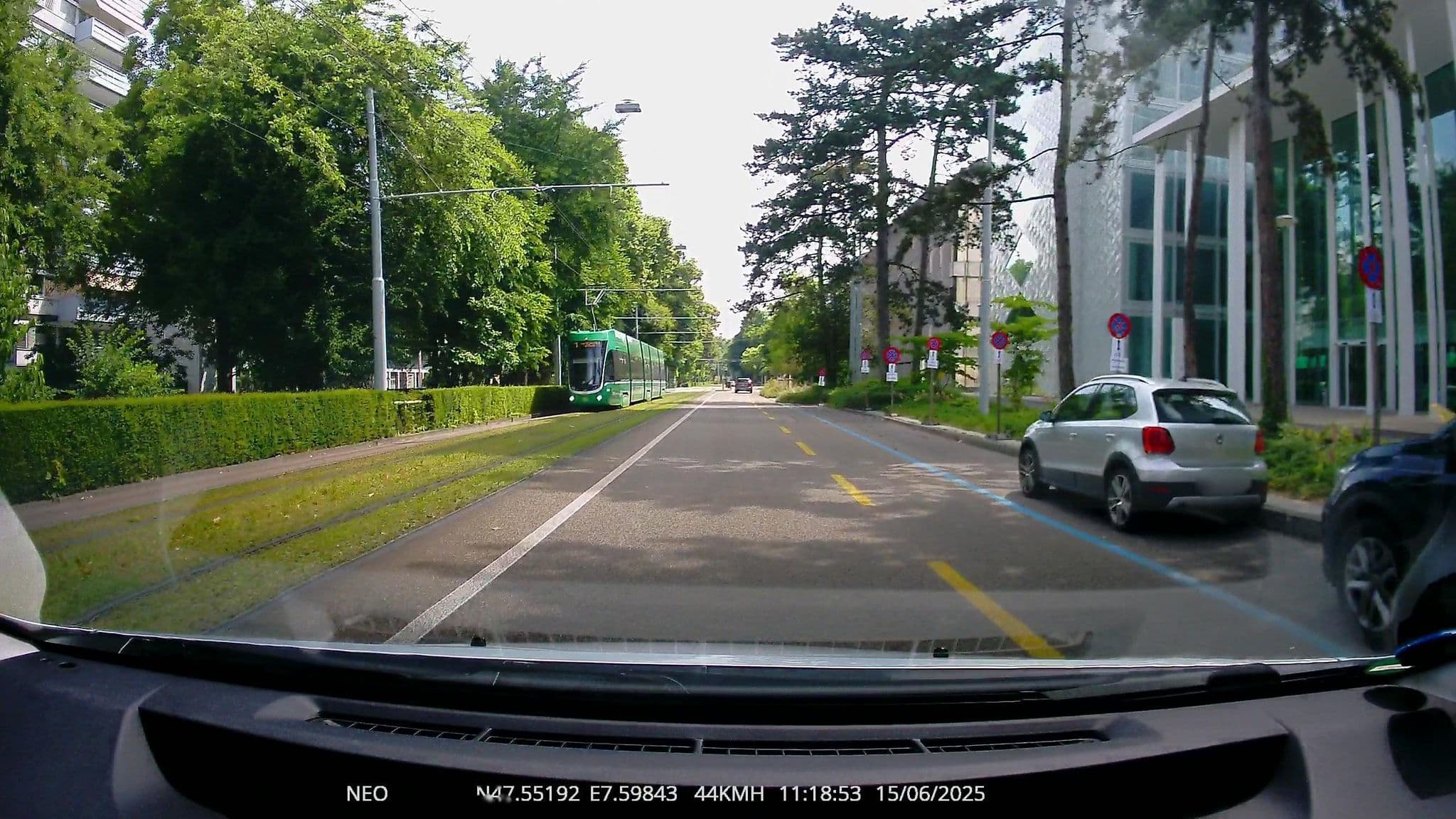 Street view near Swisscanto Sammelstiftung, Birsfelden — © TechniPorter (CC BY-SA · Mapillary)