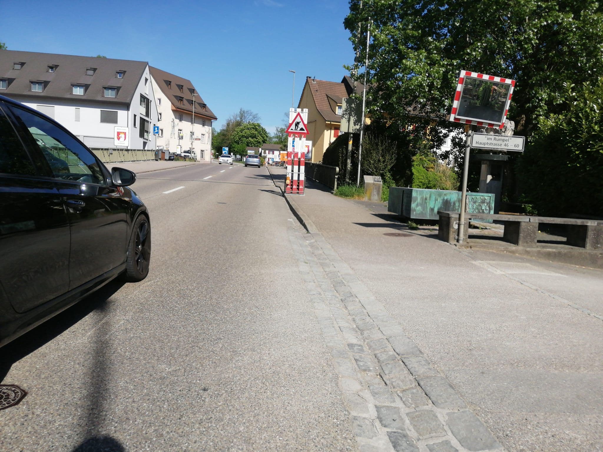 Street view near Landgasthof Rössli, Kaiseraugst — © Iaiks (CC BY-SA · Mapillary)