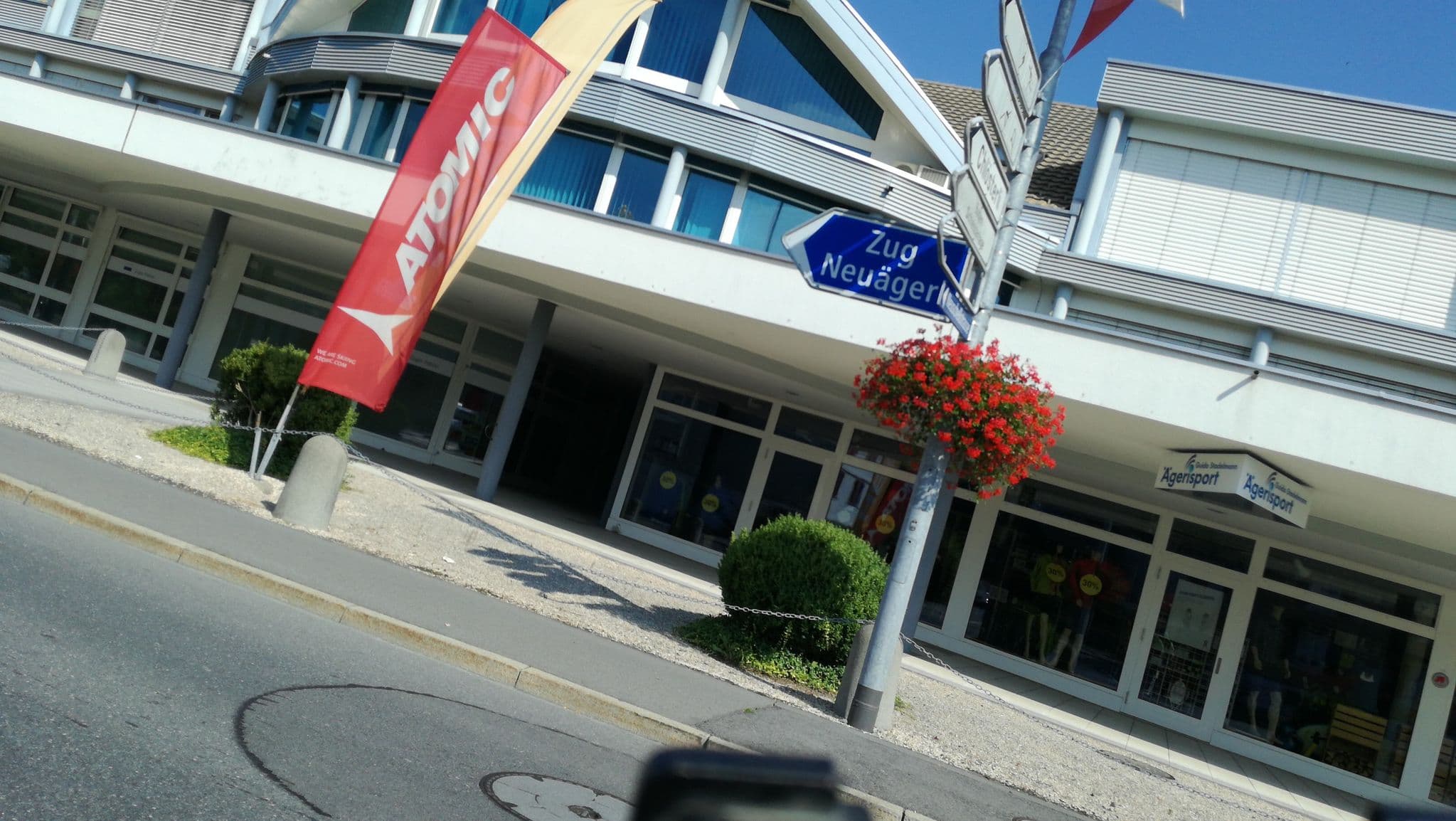 Street view near EuroJobCenter Group Swiss, Unterägeri — © gismountains (CC BY-SA · Mapillary)
