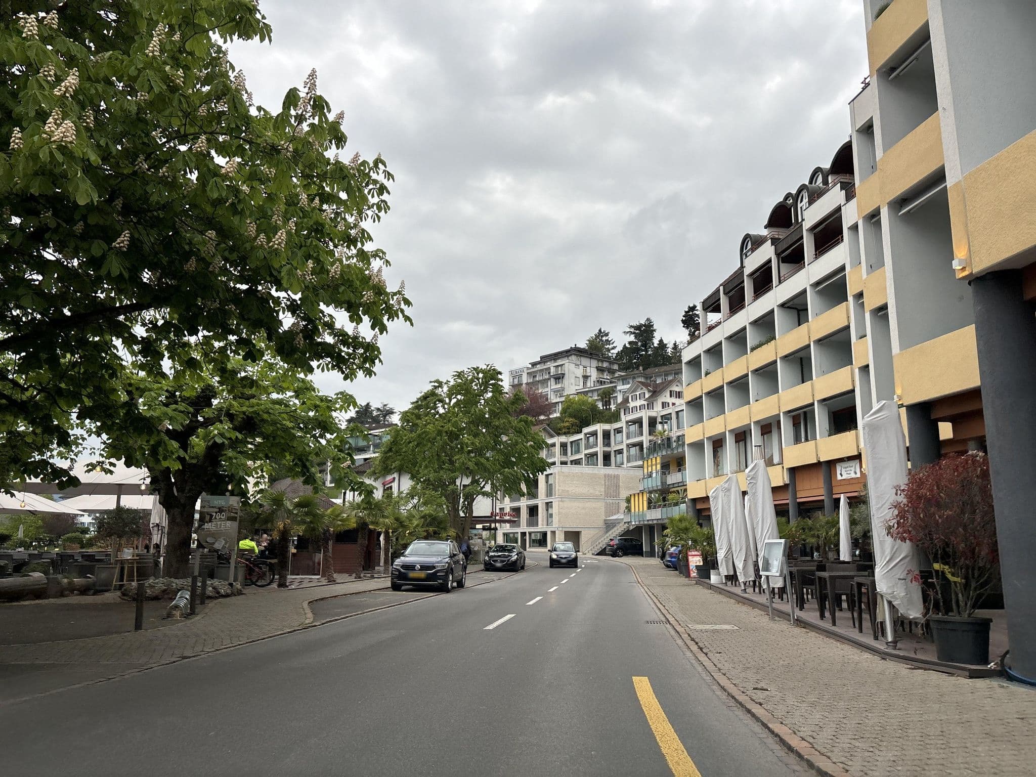 Street view near Posthotel \u0026 Casino Resort, Weggis — © u001 (CC BY-SA · Mapillary)