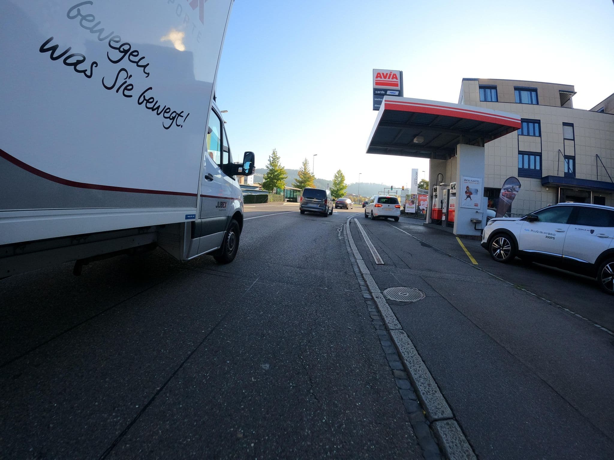 Street view near Zentrum Eckstein, Baar — © blubberblubb (CC BY-SA · Mapillary)