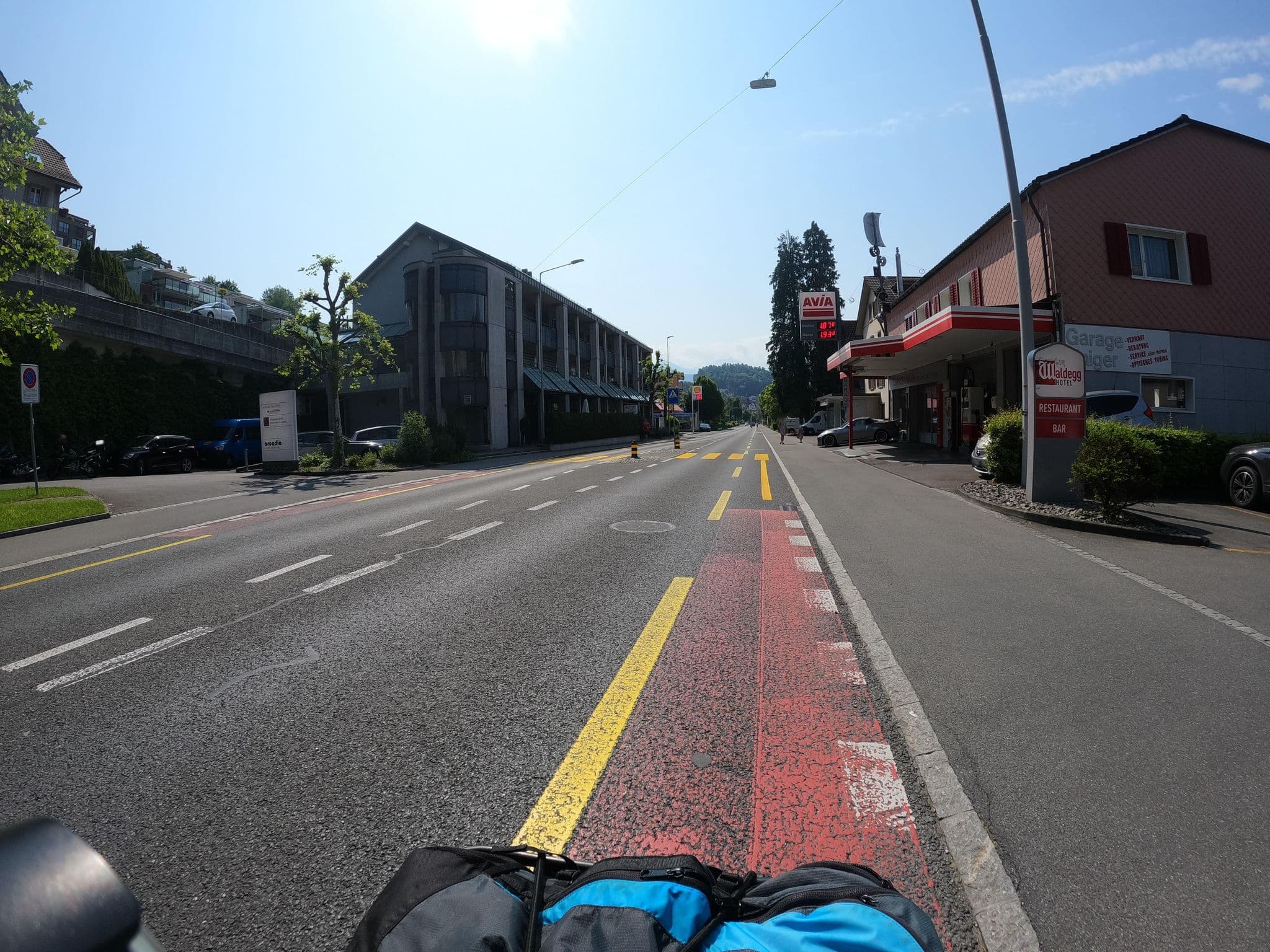 Street view near Gasthaus Zur Waldegg, Bw Signature Collection, Horw — © blubberblubb (CC BY-SA · Mapillary)