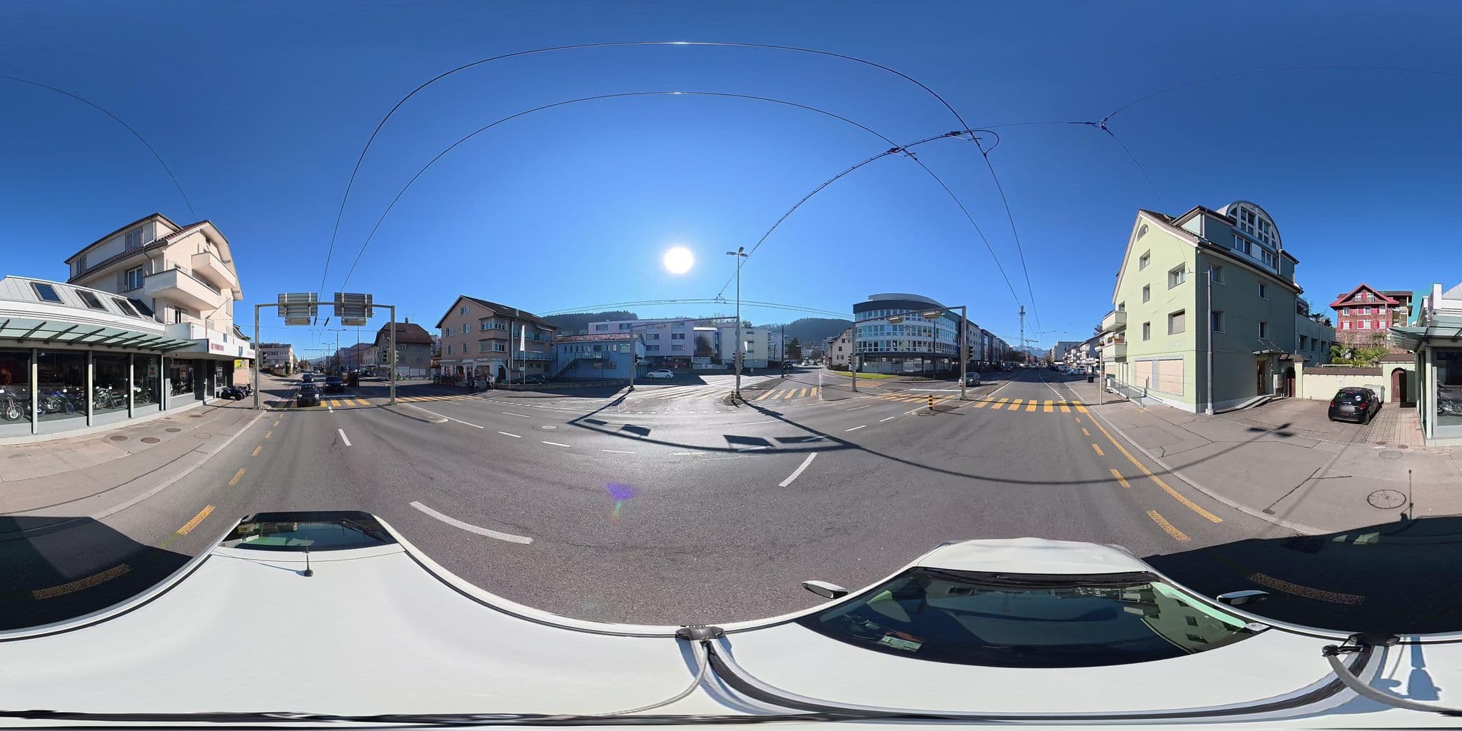 Street view near Hotel Löwen, Ebikon — © osmplus_org (CC BY-SA · Mapillary)