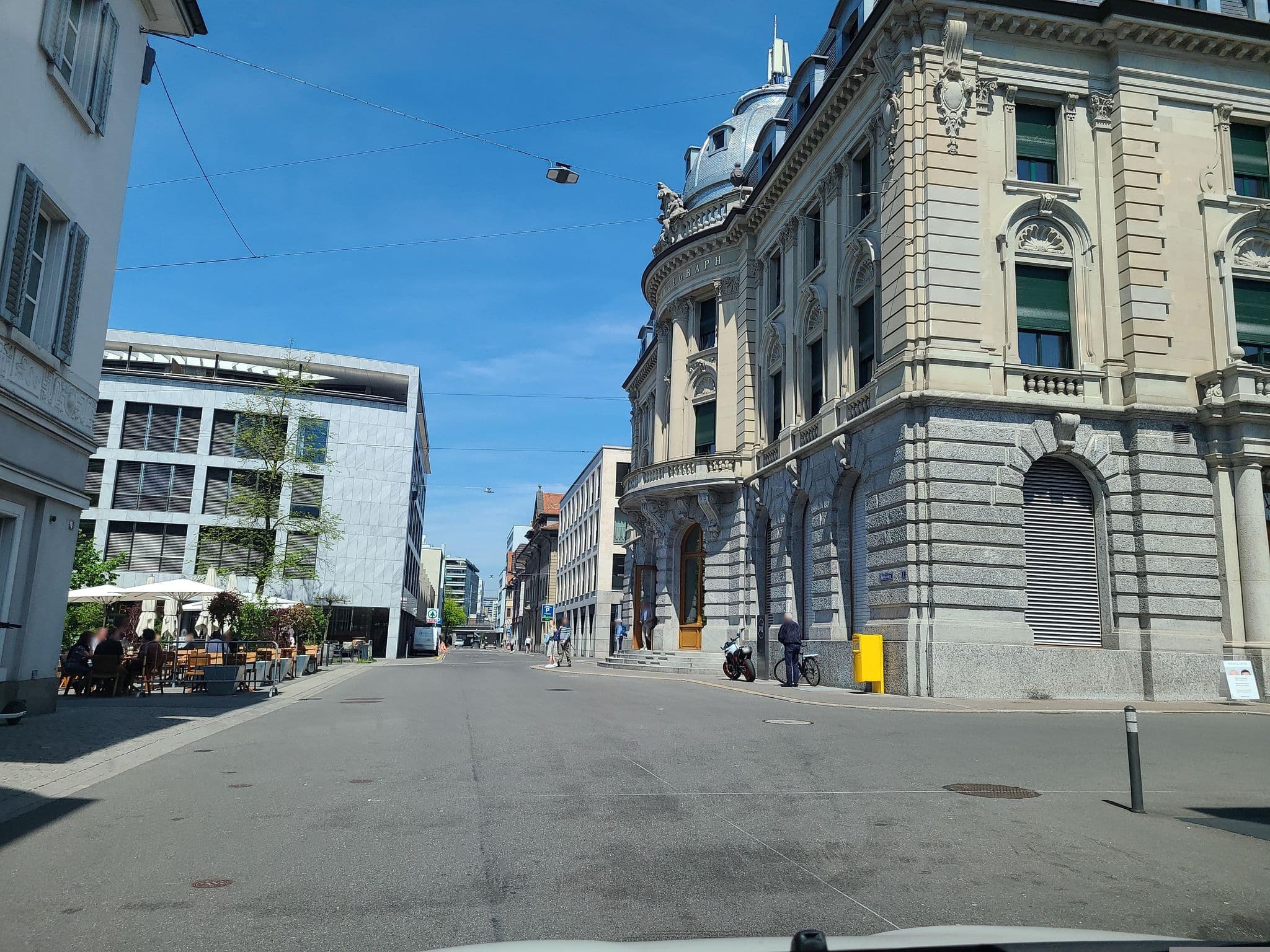 Street view near HITrental AG, Zug — © chrisbeddow (CC BY-SA · Mapillary)