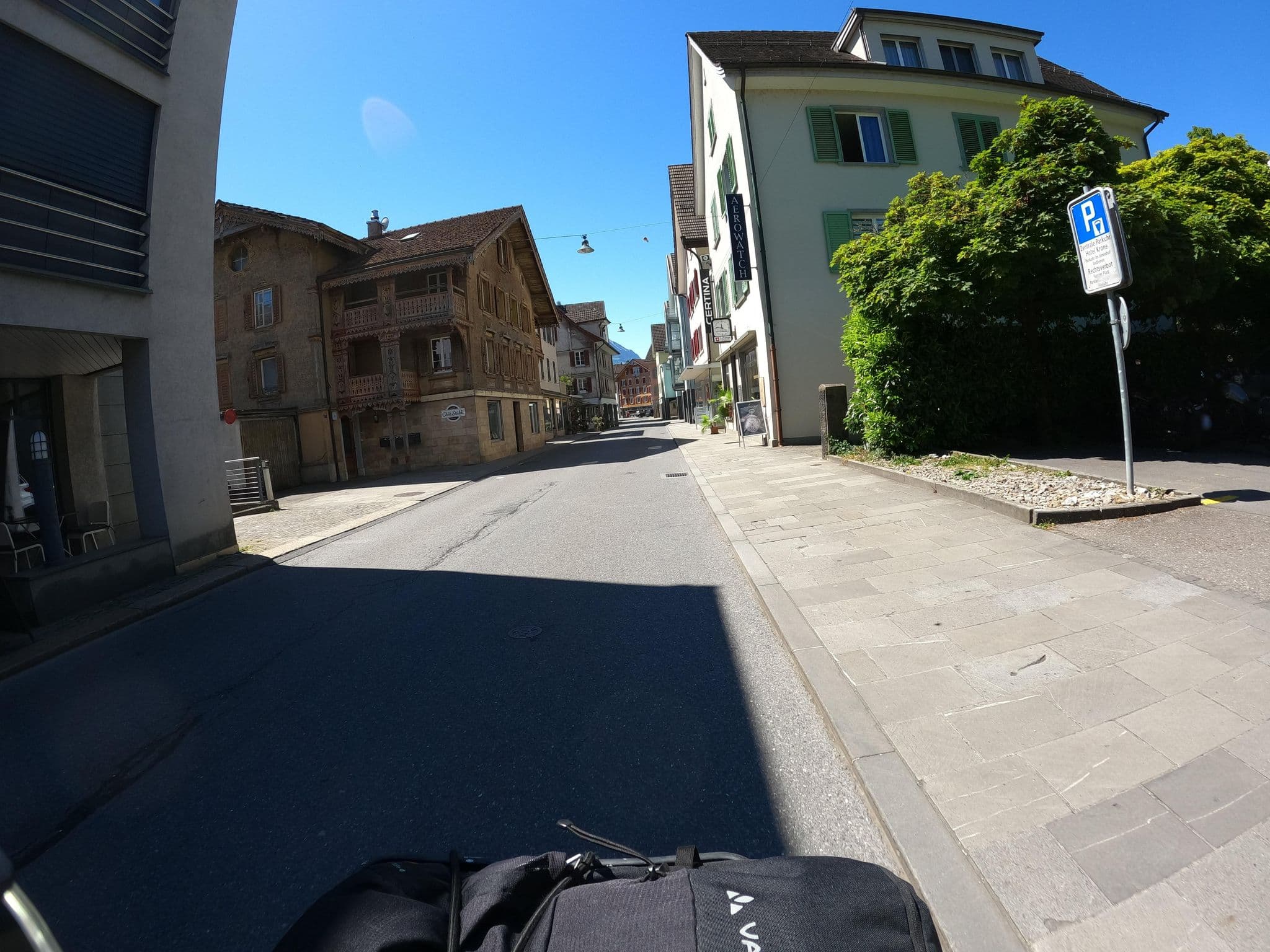 Street view near Hotel-Restaurant Krone, Sarnen — © blubberblubb (CC BY-SA · Mapillary)