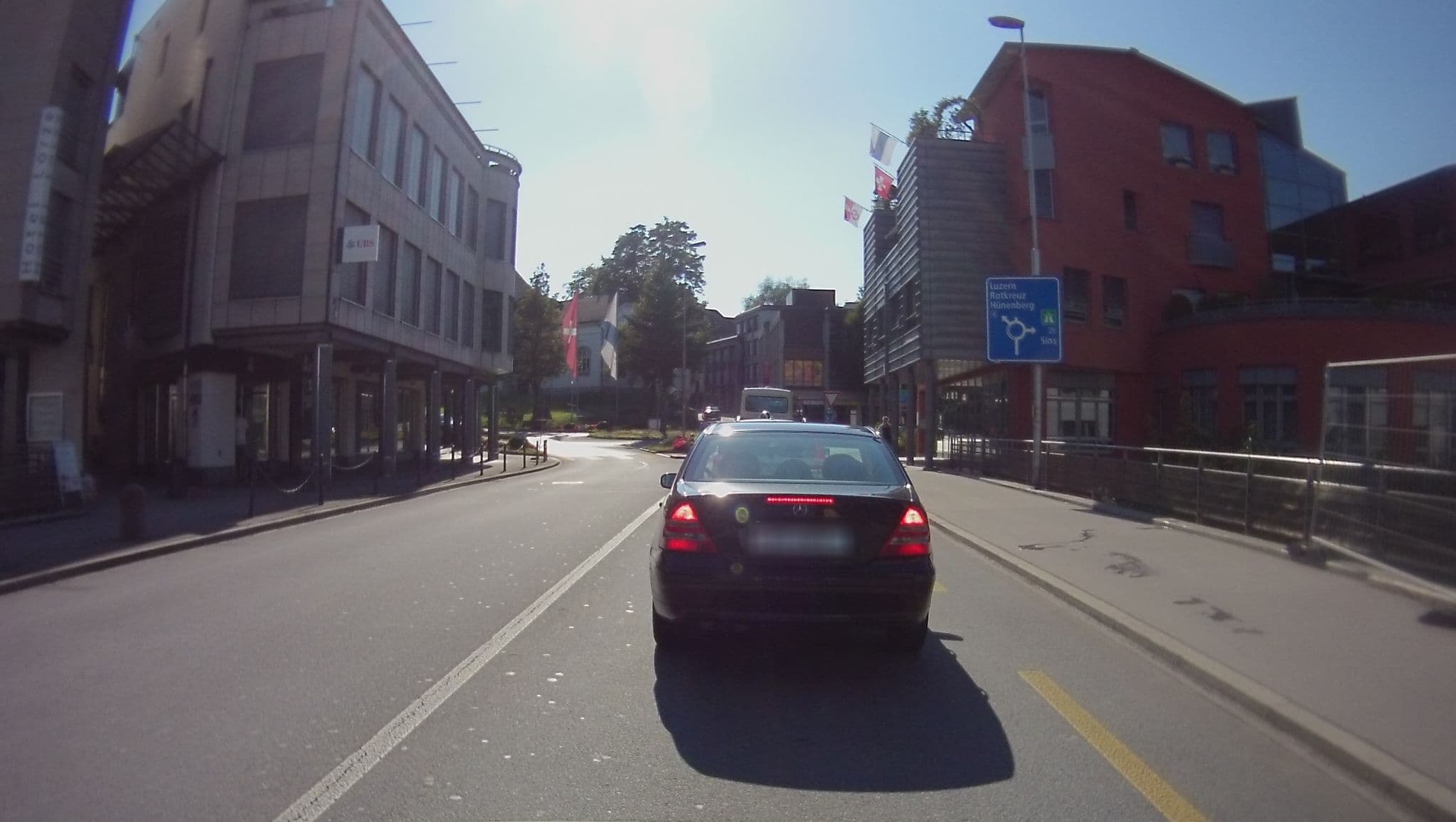 Street view near Hotel Oktogon, Cham — © endszbrxns (CC BY-SA · Mapillary)