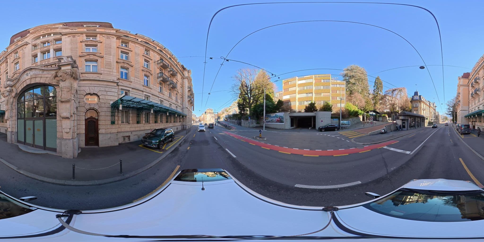 Street view near Mandarin Oriental Palace, Luzern, Luzern — © osmplus_org (CC BY-SA · Mapillary)