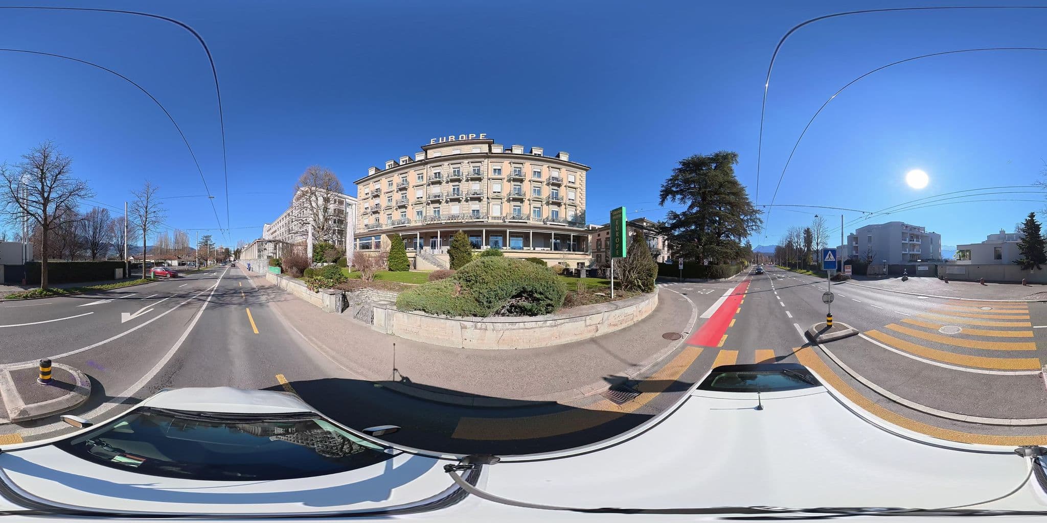 Street view near Grand Hotel Europe, Luzern — © osmplus_org (CC BY-SA · Mapillary)