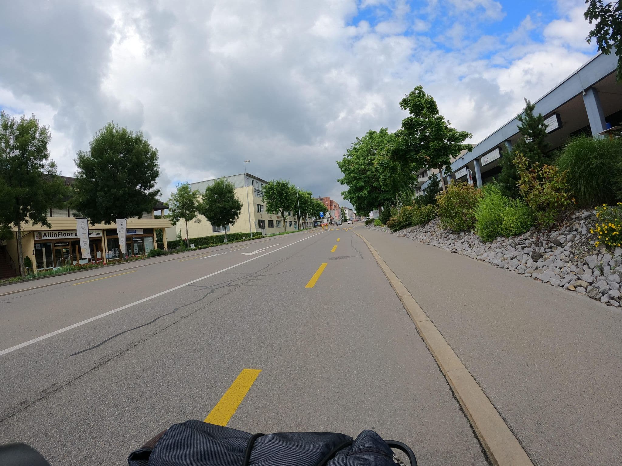 Street view near Corei Capital, Cham — © blubberblubb (CC BY-SA · Mapillary)