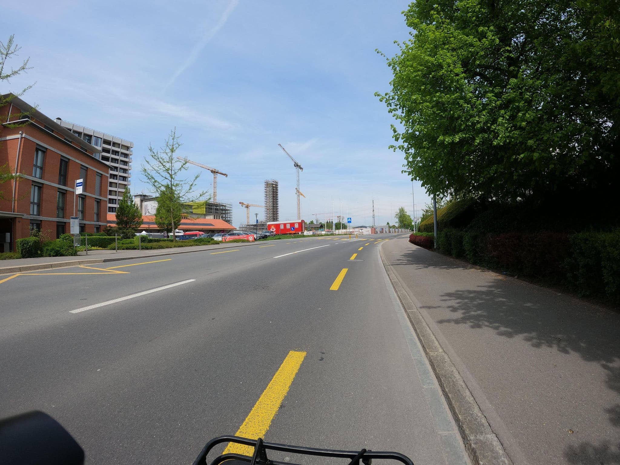Street view near Hotel Connection, Cham — © blubberblubb (CC BY-SA · Mapillary)