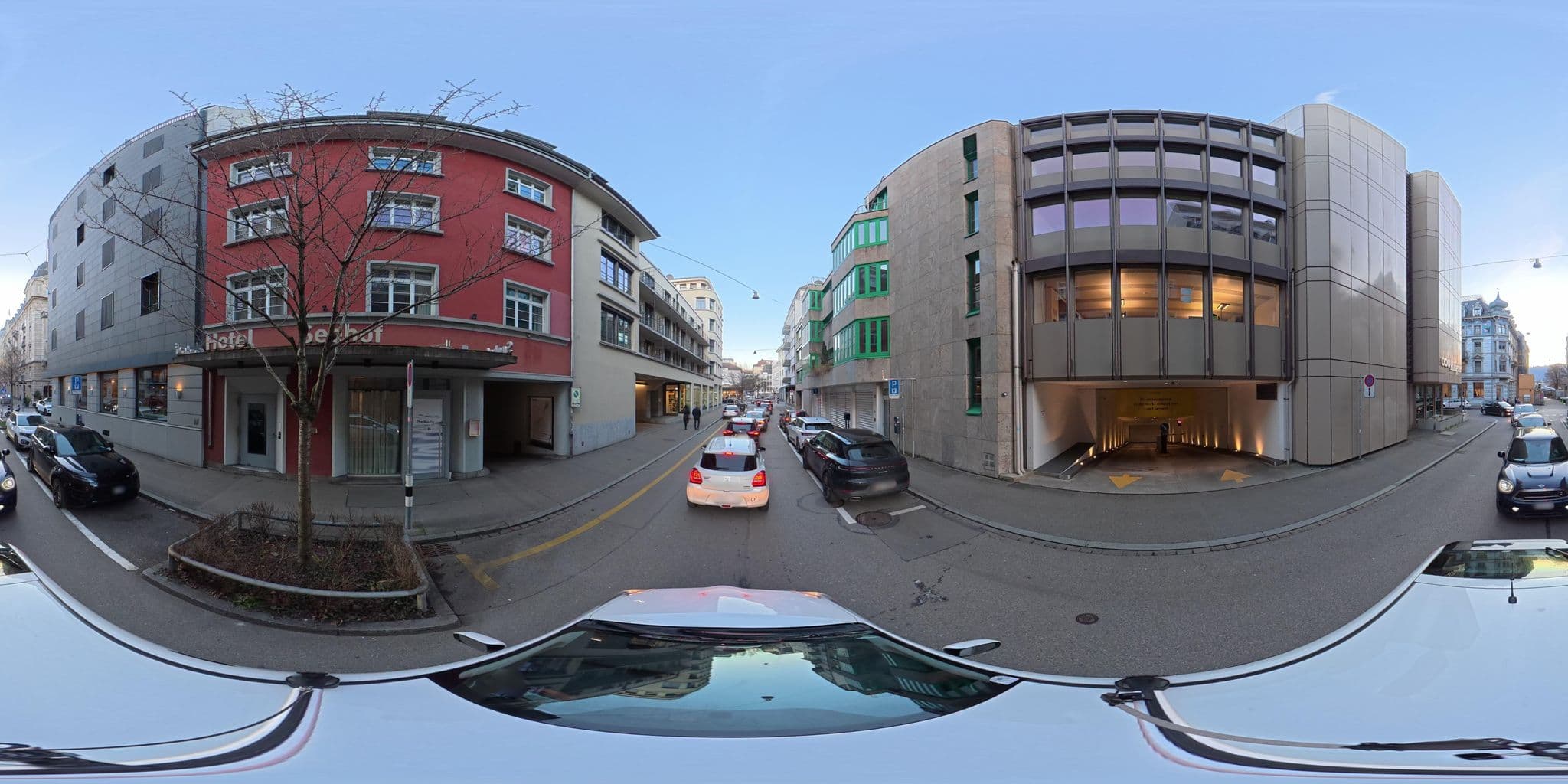 Street view near Pressehaus, Zürich — © osmplus_org (CC BY-SA · Mapillary)