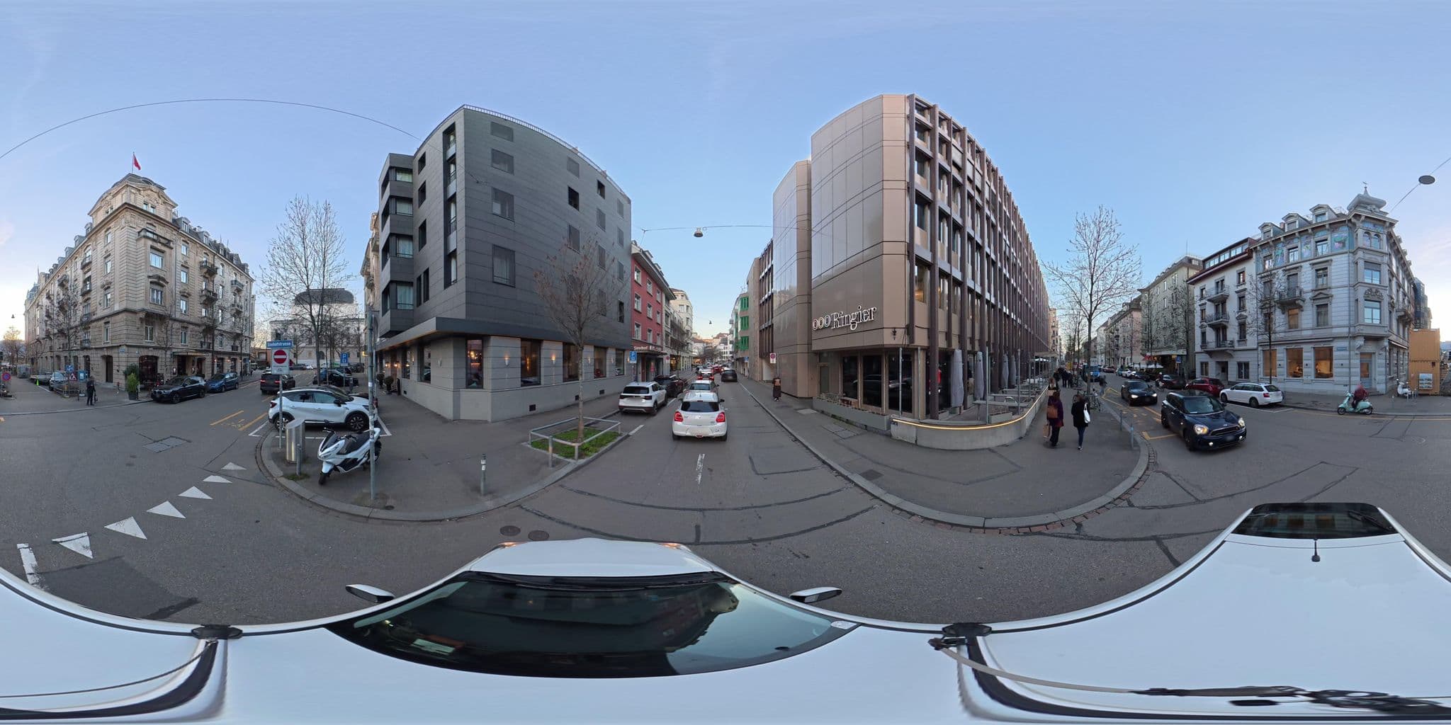 Street view near Hotel Opera Zurich, Zürich — © osmplus_org (CC BY-SA · Mapillary)